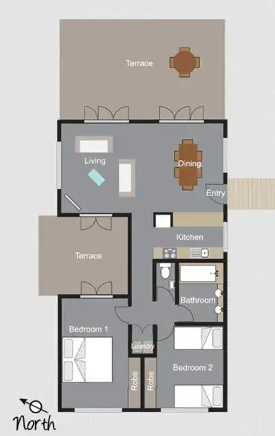 Two-Bedroom Apartment in Wongalinga Apartments 9 Two-Bedroom Apartment in Wongalinga Apartments 9