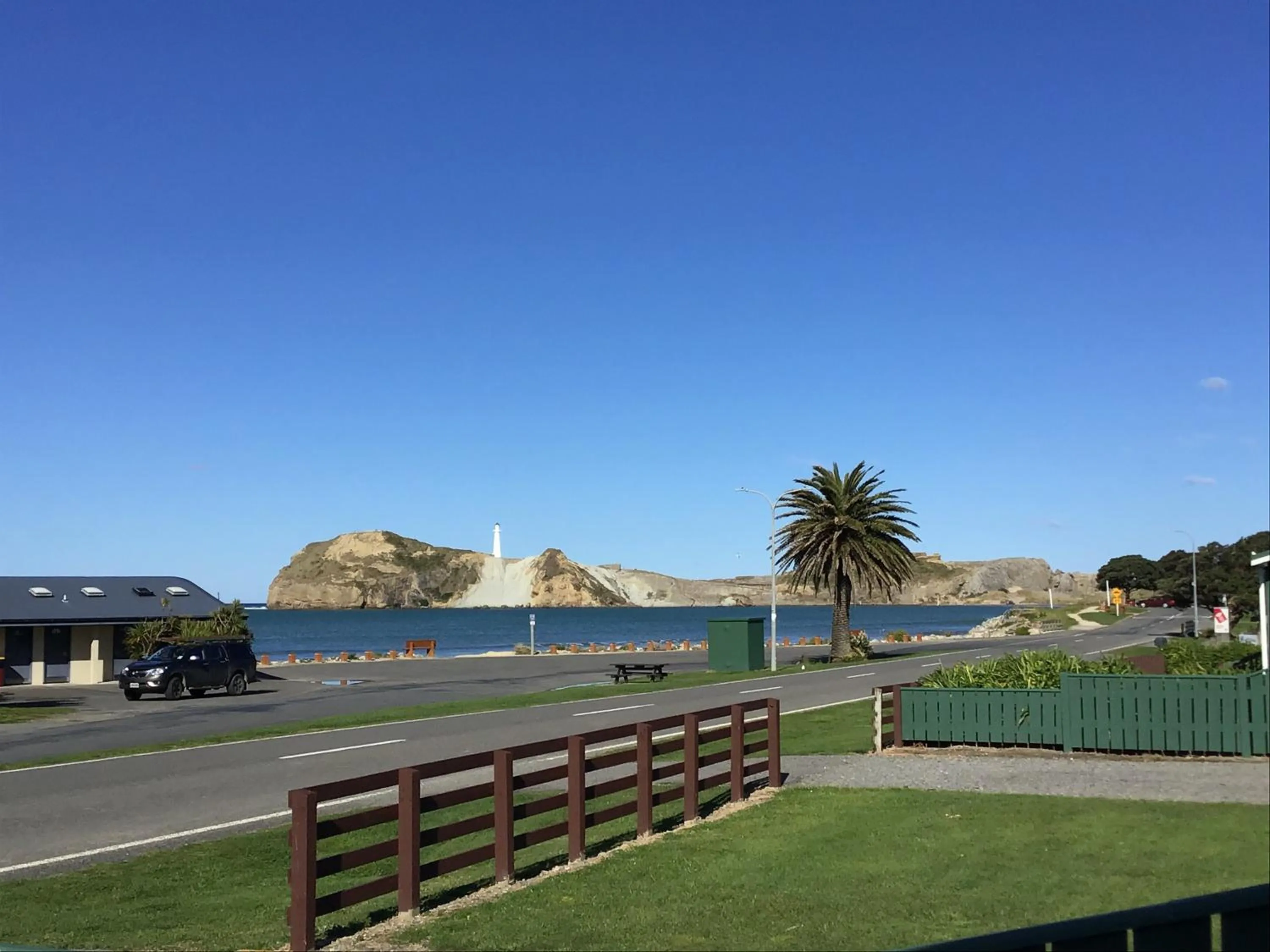 Sea view in Castlepoint Holiday Park & Motels