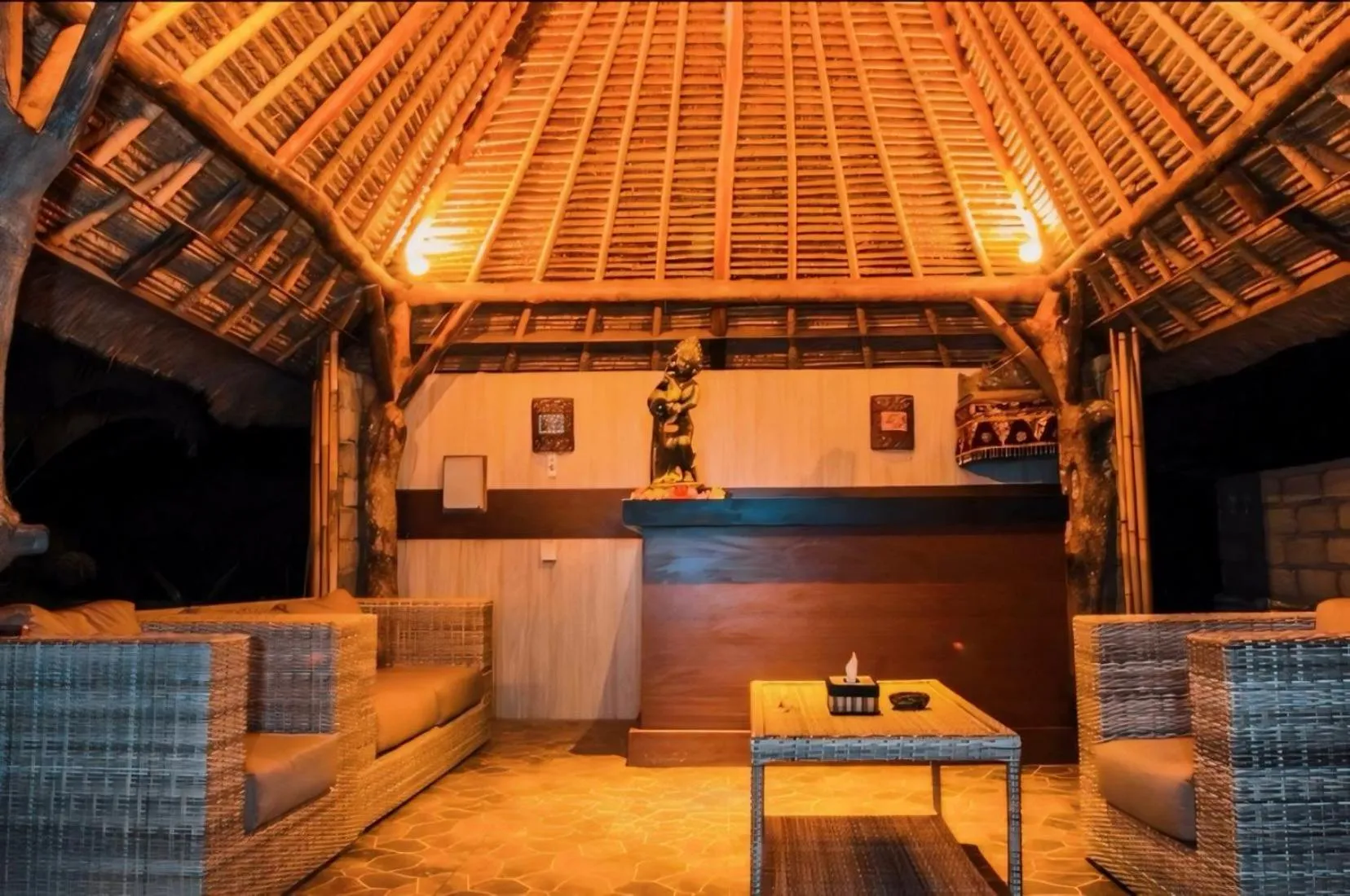 Living room in Harta Lembongan Villas
