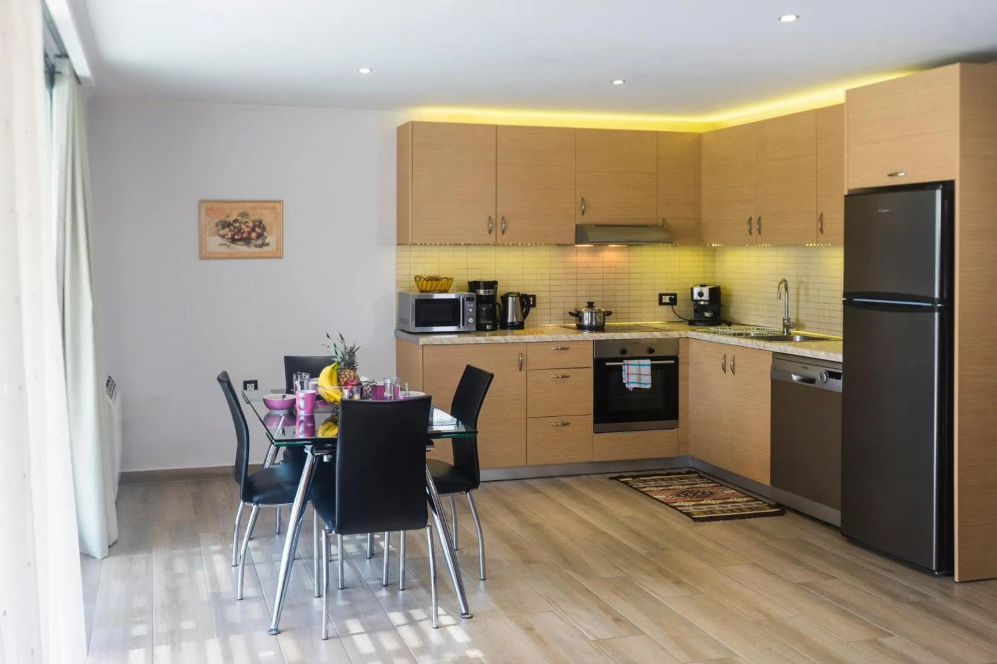 Kitchen or kitchenette in Estrella Villas