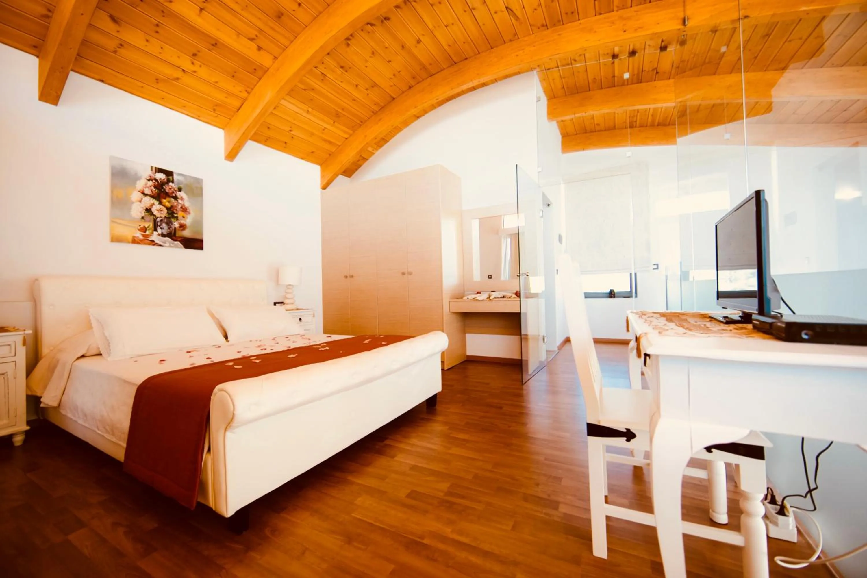 Bedroom, Bed in Estrella Villas