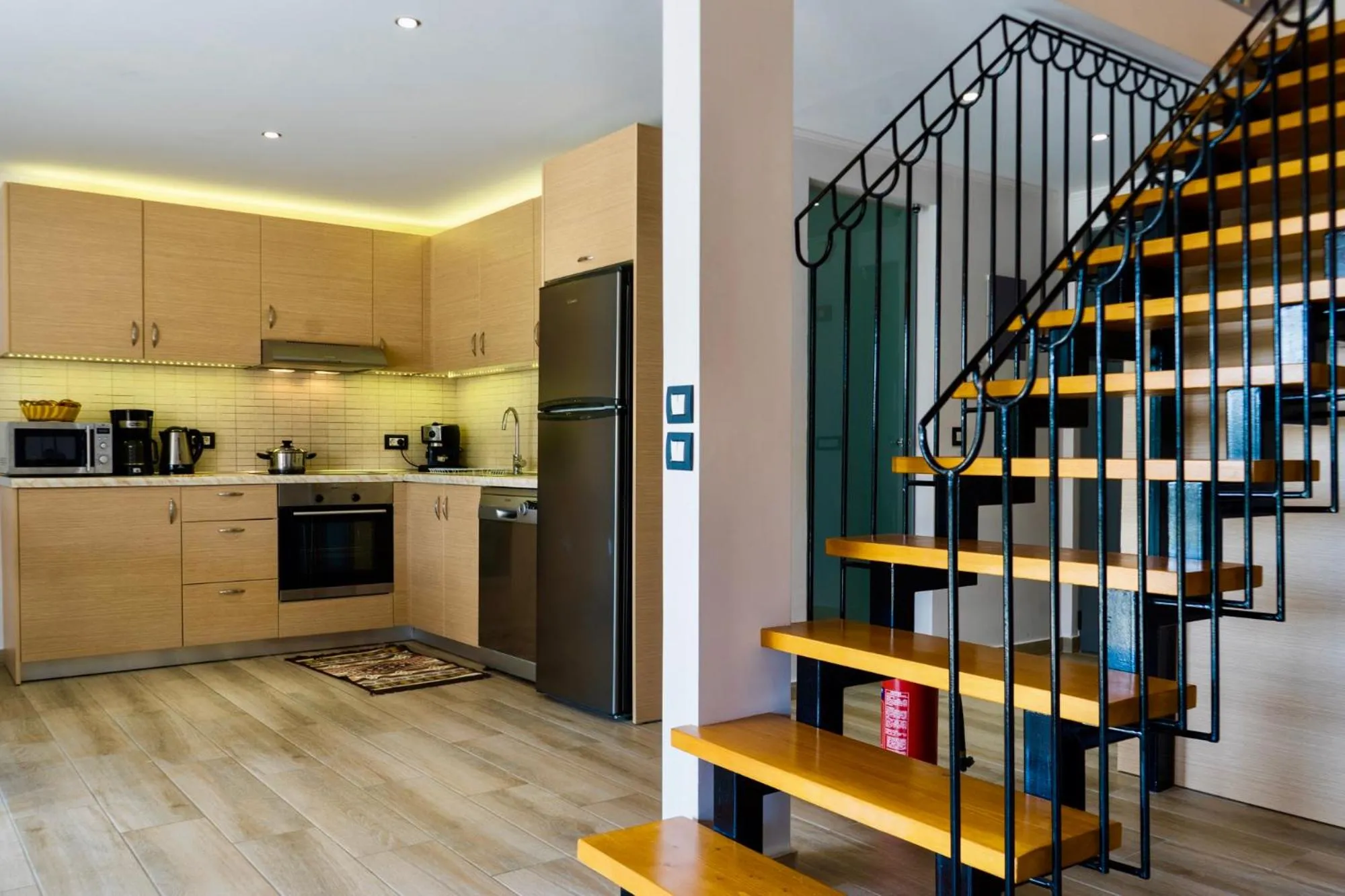 Kitchen or kitchenette in Estrella Villas