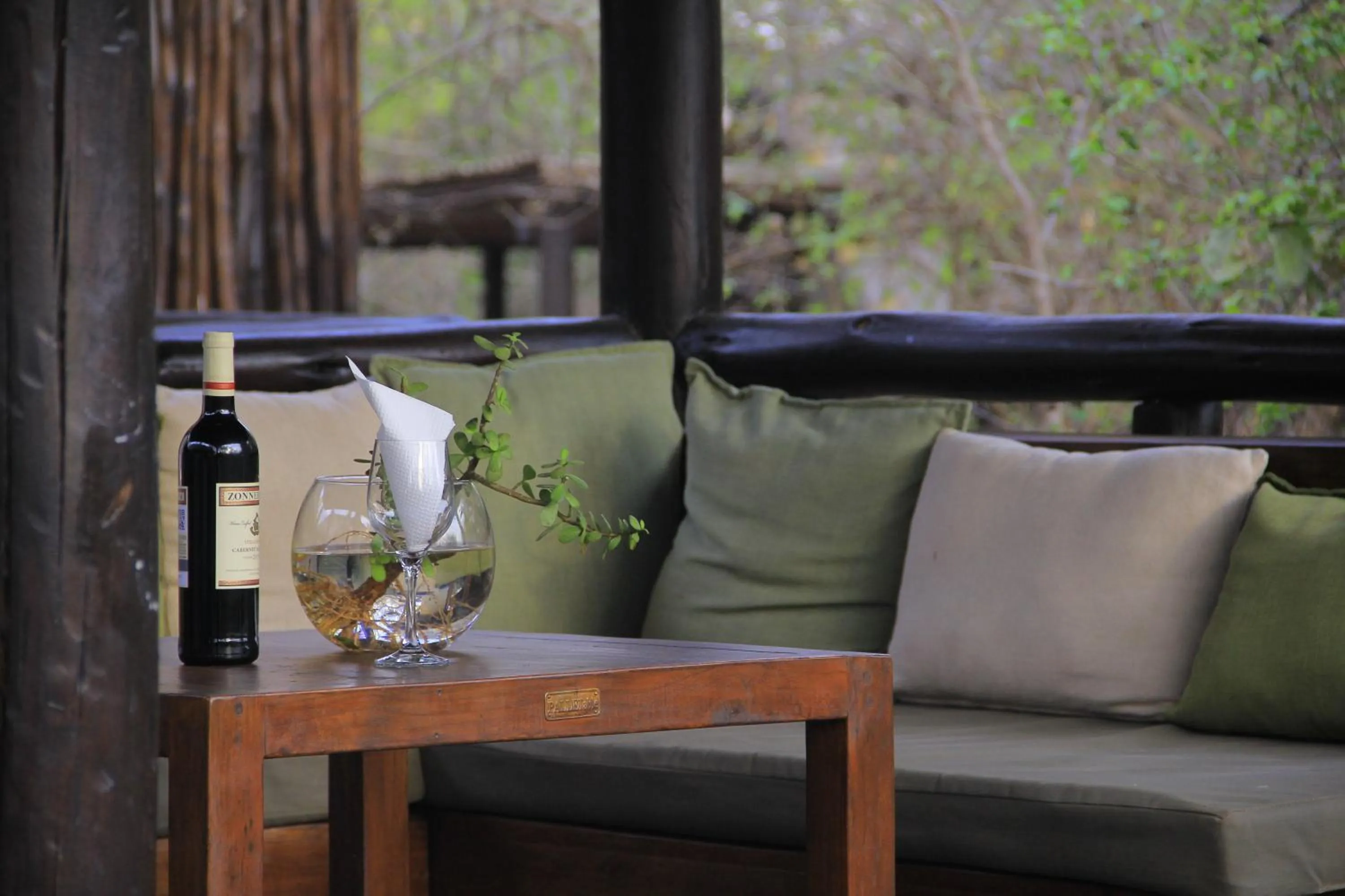 Patio in Hoedspruit Raptors Lodge N16