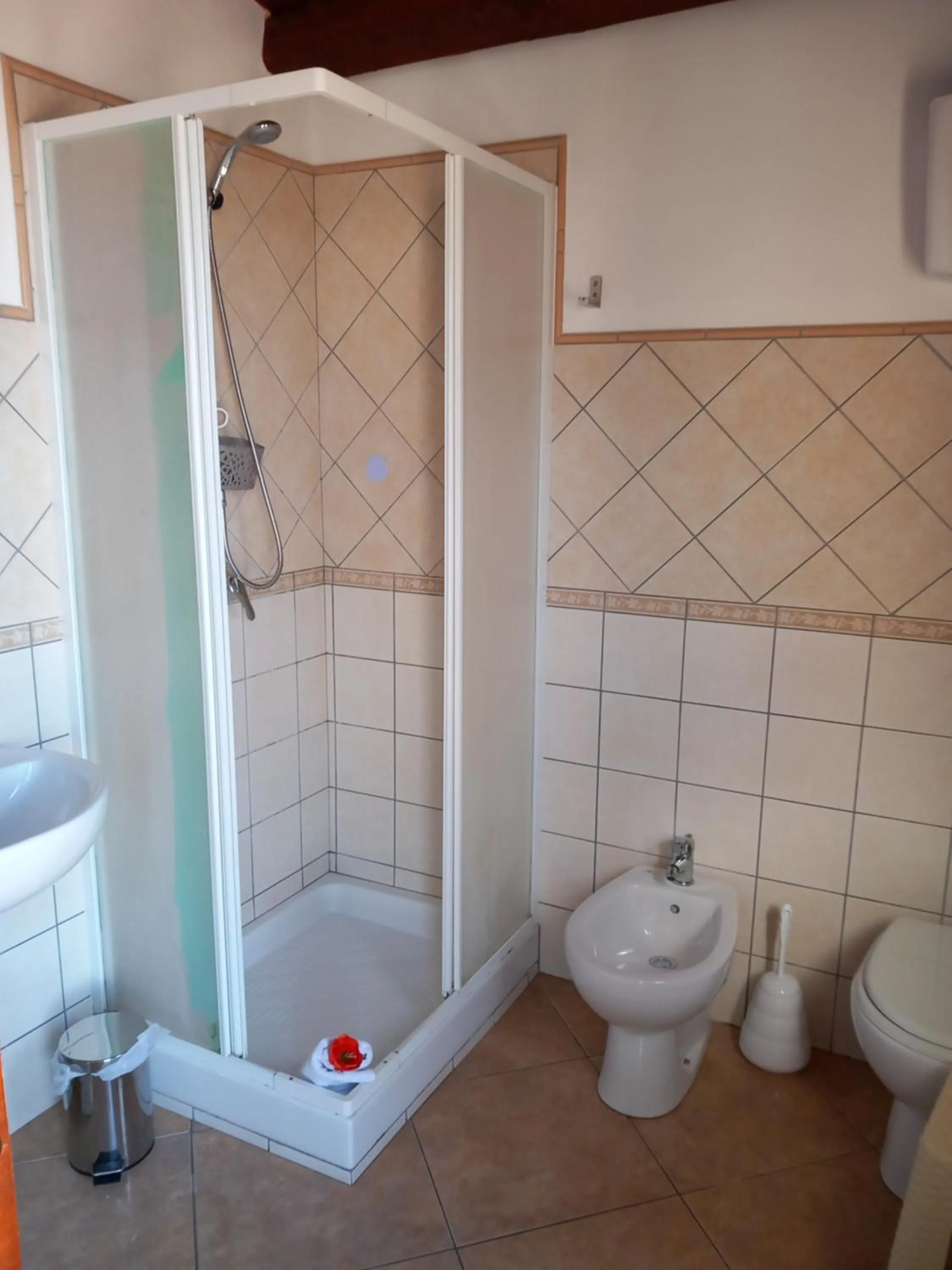 Bathroom in B&B Batarà - "La Terrazza del Centro"