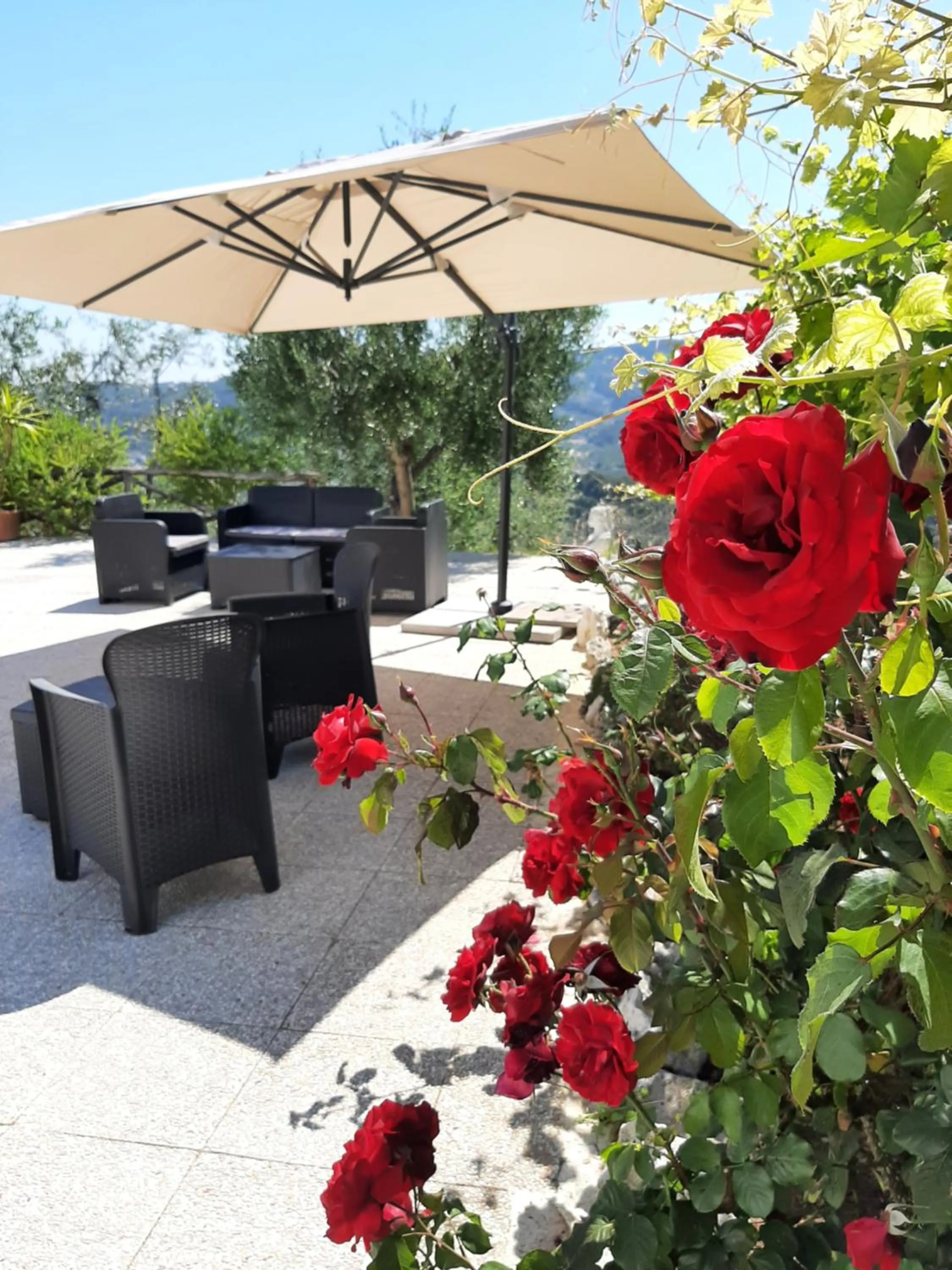 Balcony/Terrace in Osteria B&B Il Rifugio
