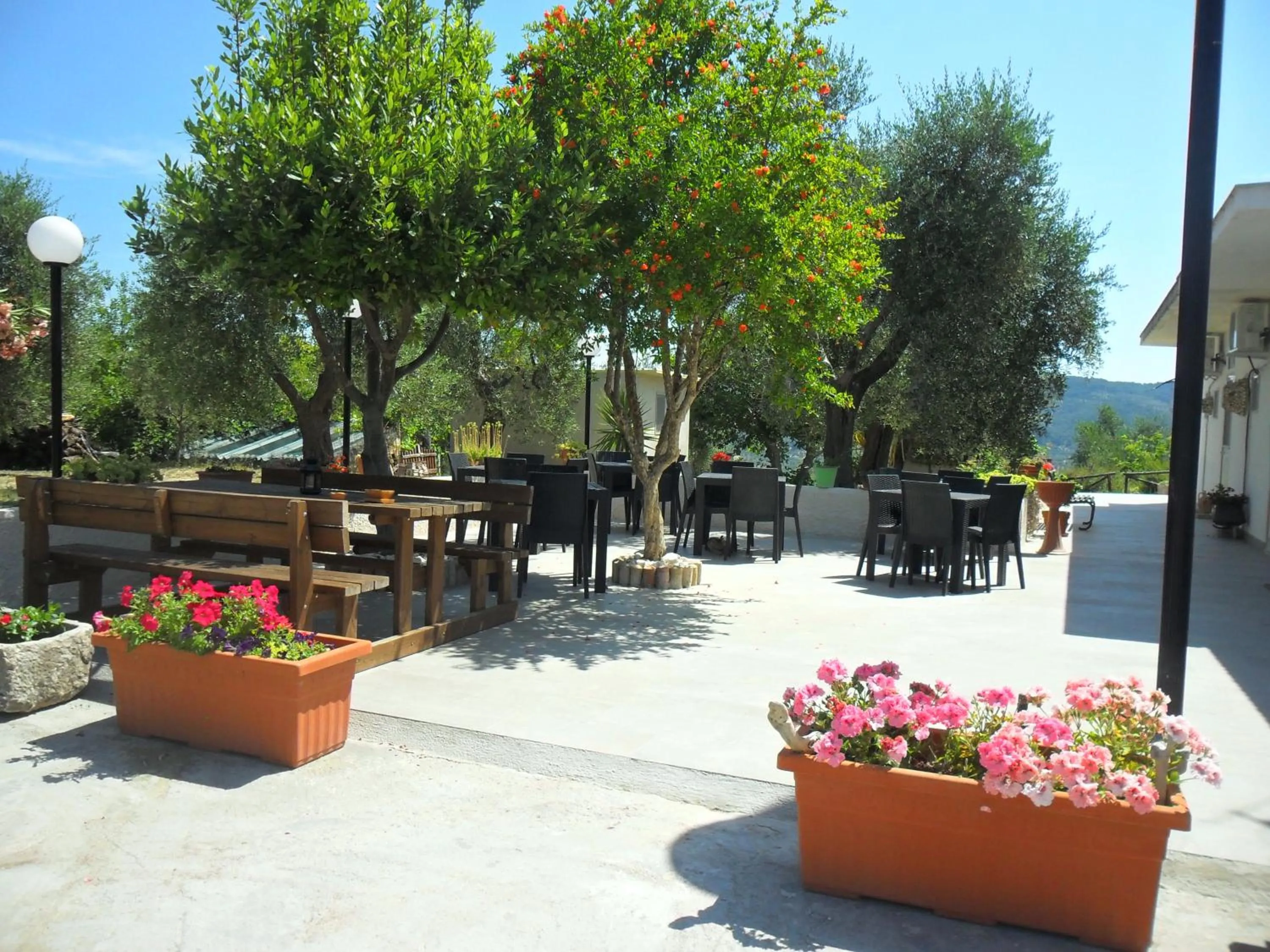 Garden in Osteria B&B Il Rifugio