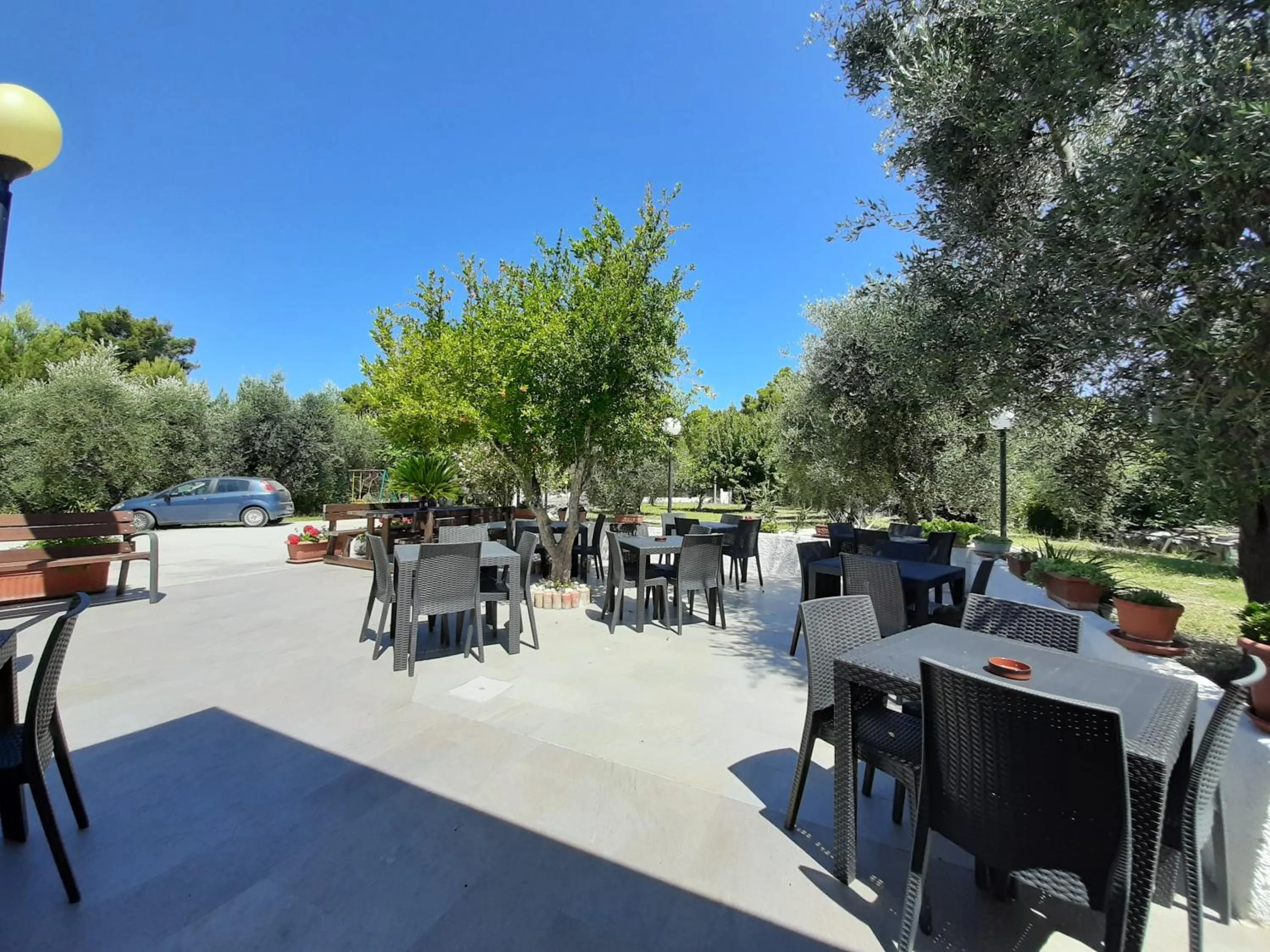 Patio in Osteria B&B Il Rifugio