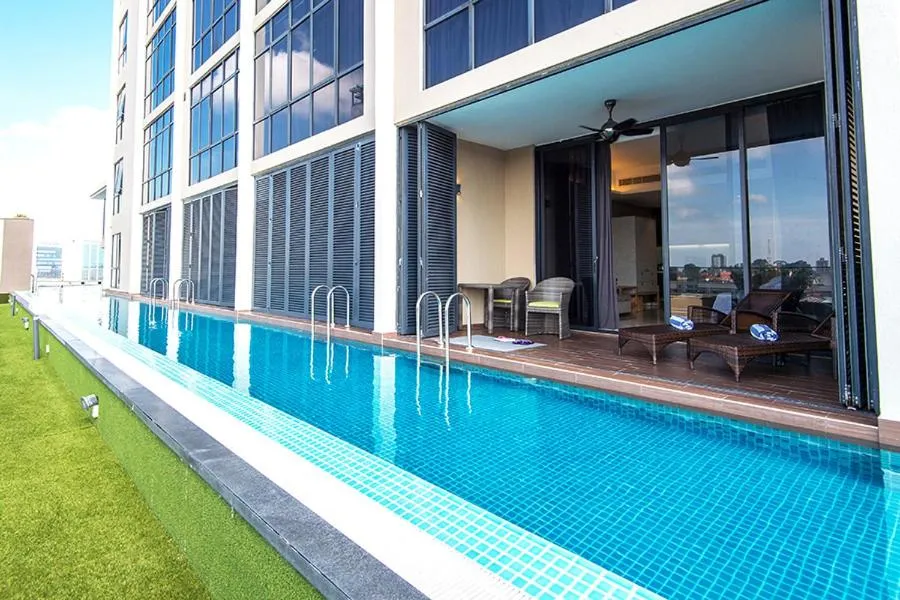 Property building in The Pines Melaka