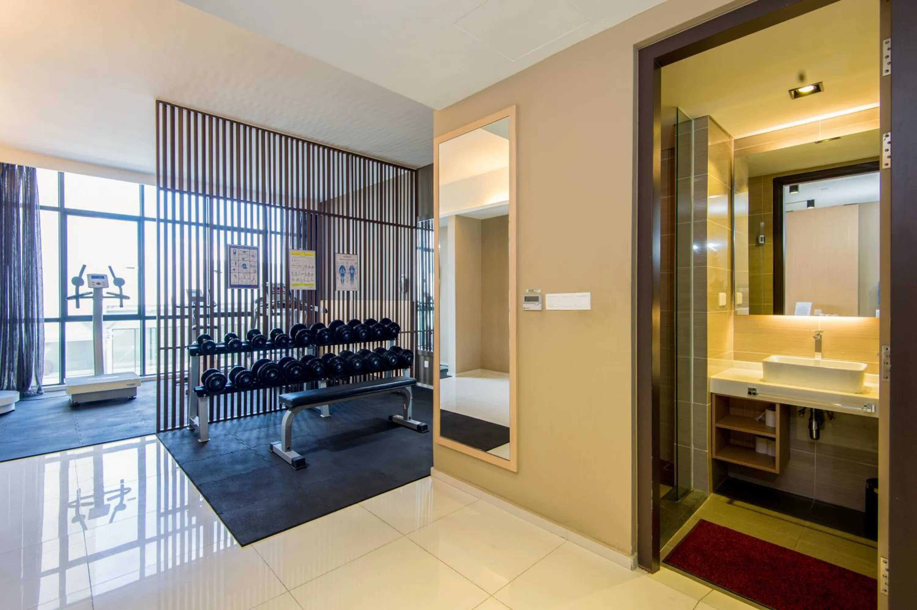 Fitness centre/facilities in The Pines Melaka