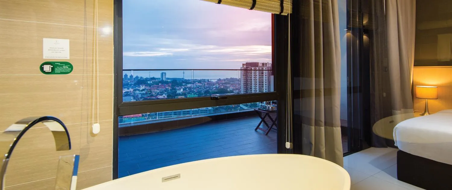 Bathroom, Bed in The Pines Melaka