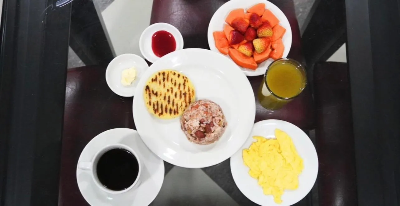 Breakfast in Hotel Plaza Sport