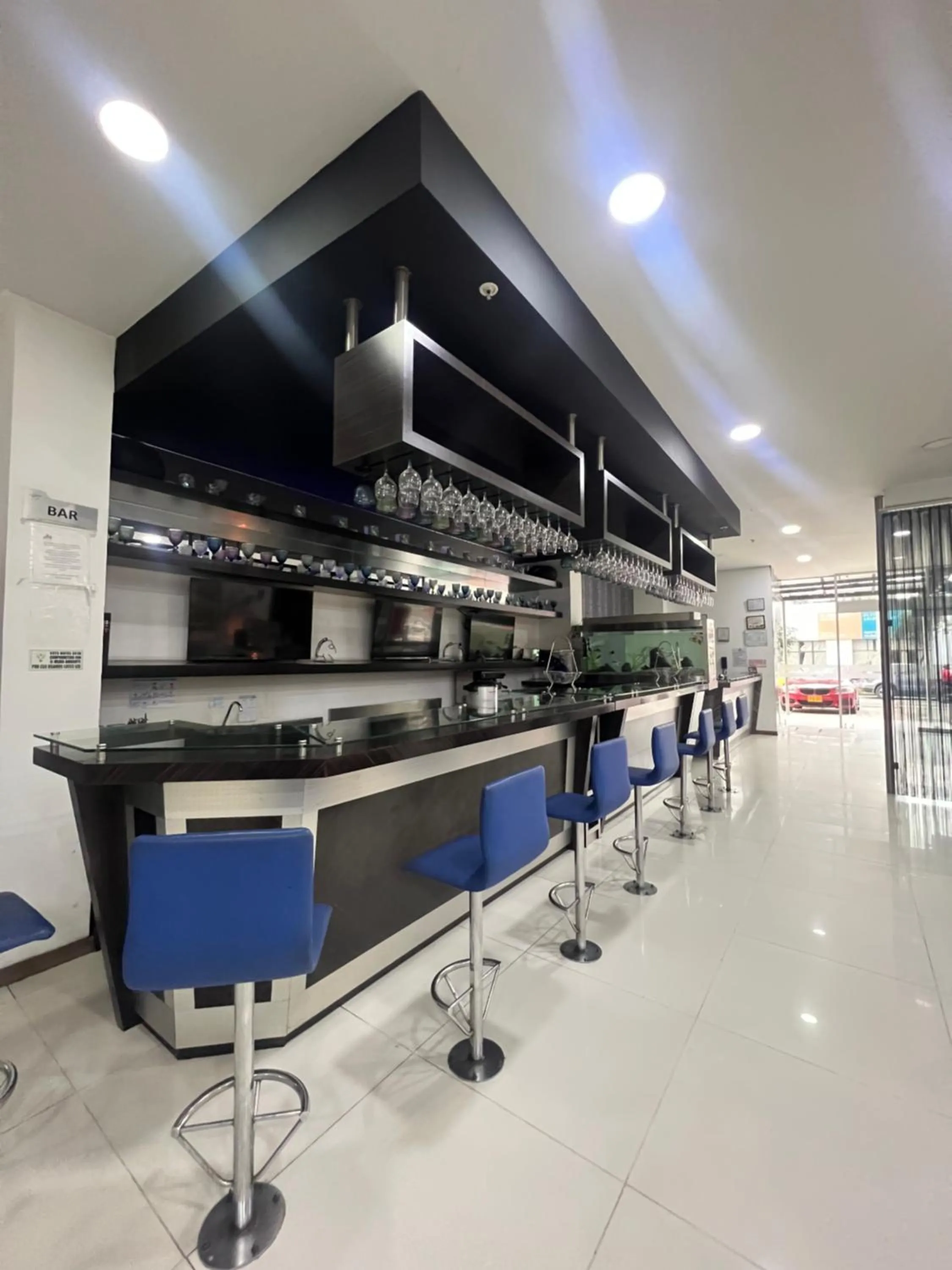 Kitchen or kitchenette in Hotel Plaza Sport