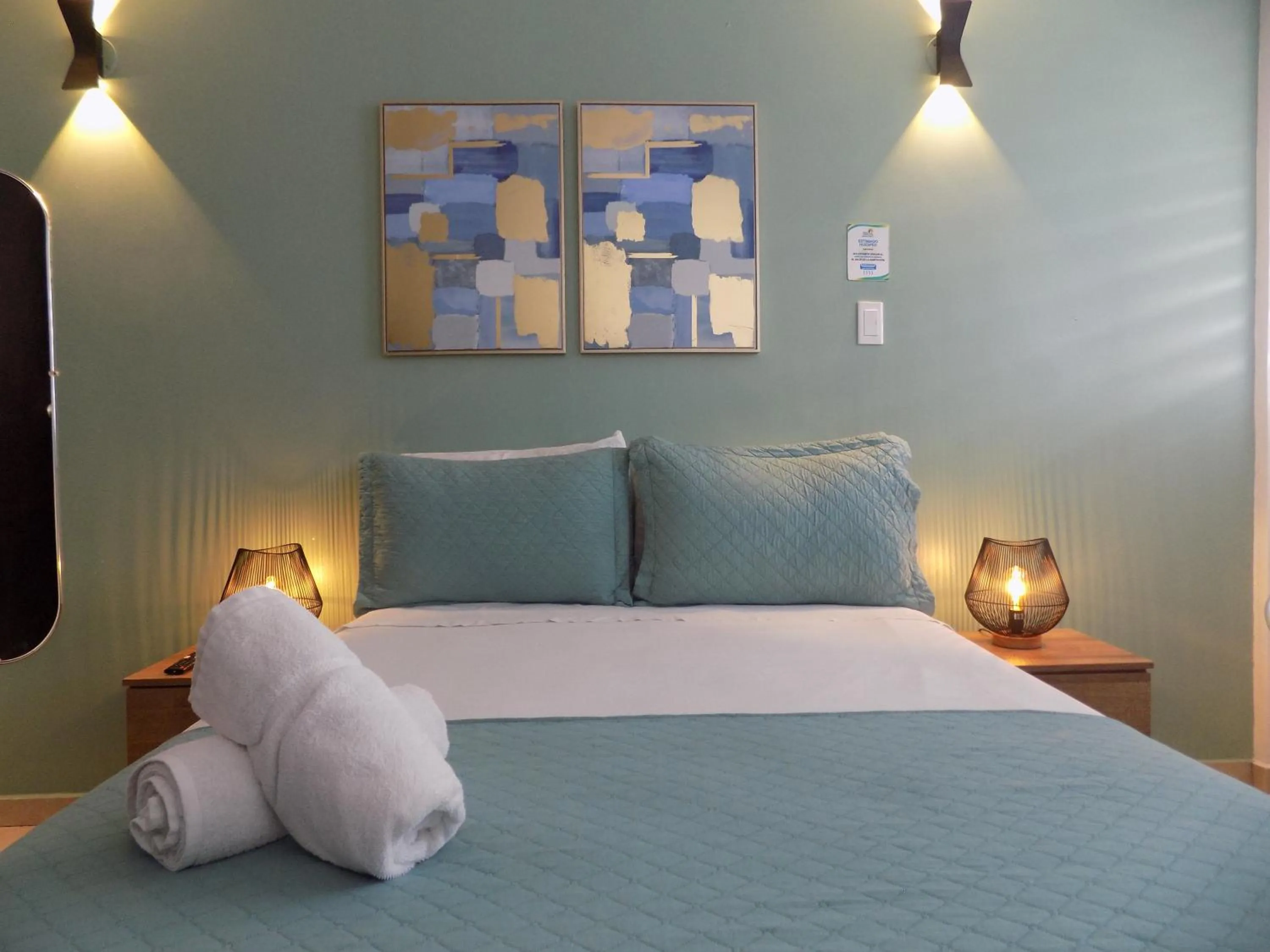 Bedroom, Bed in Hotel Verde Mar