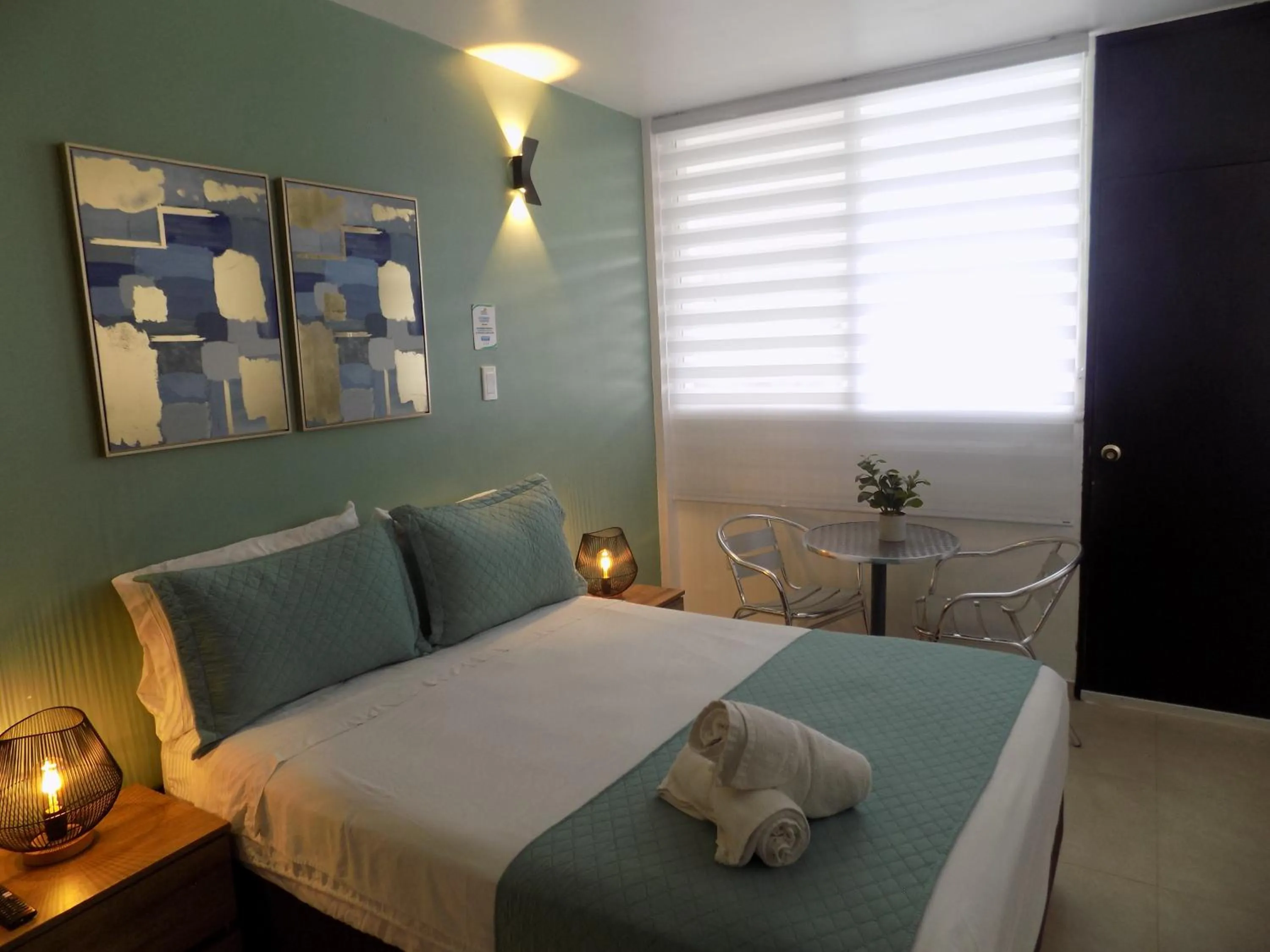 Bedroom, Bed in Hotel Verde Mar