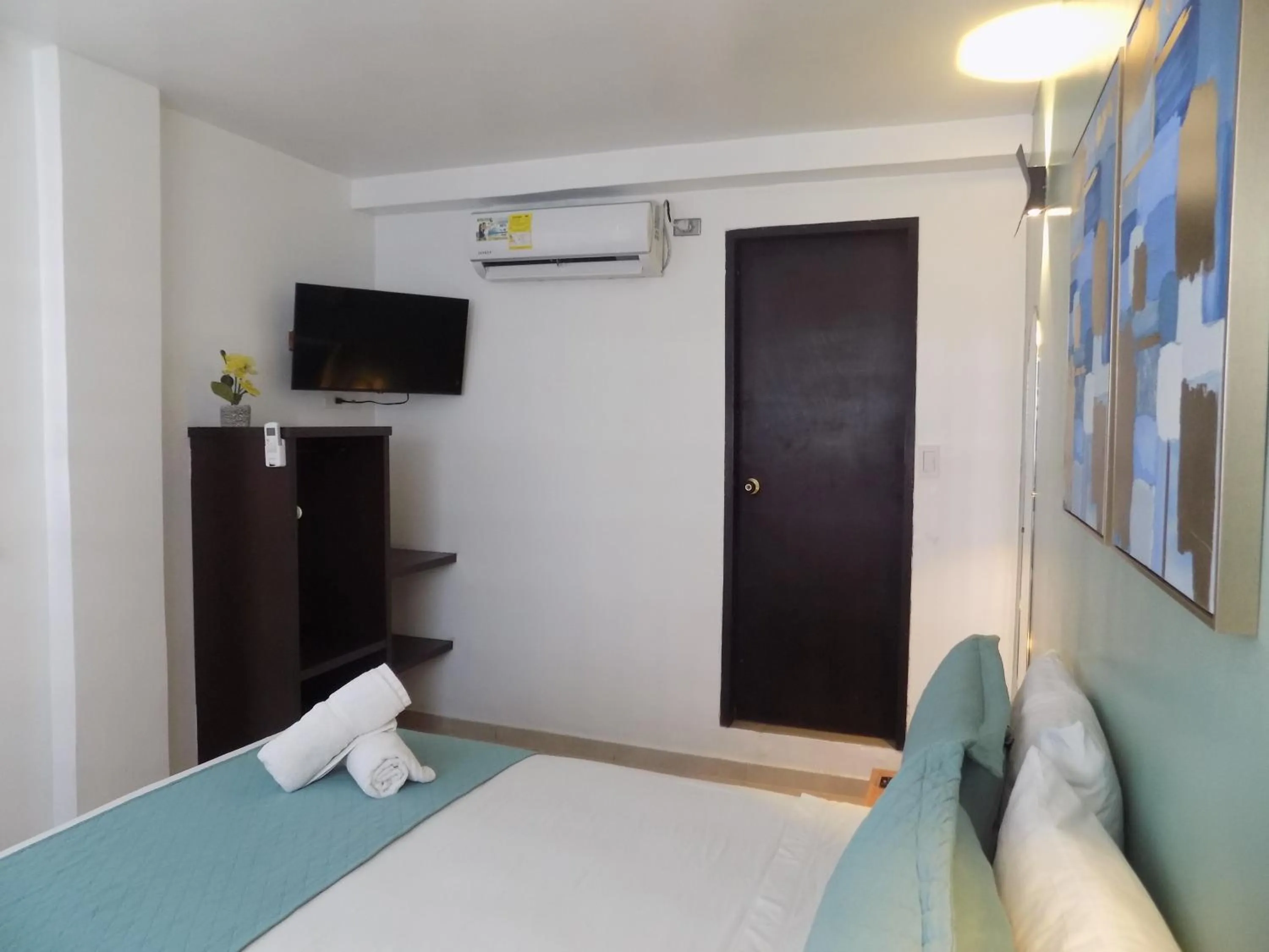 Bedroom, Bed in Hotel Verde Mar