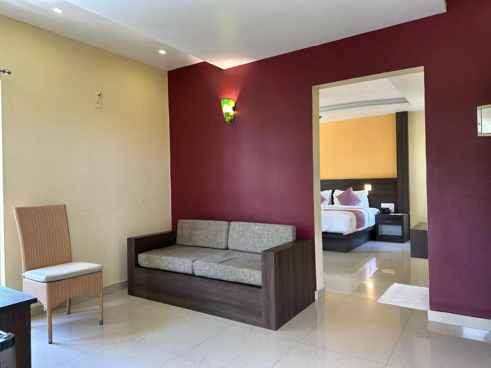 Bed in The Heights Munnar