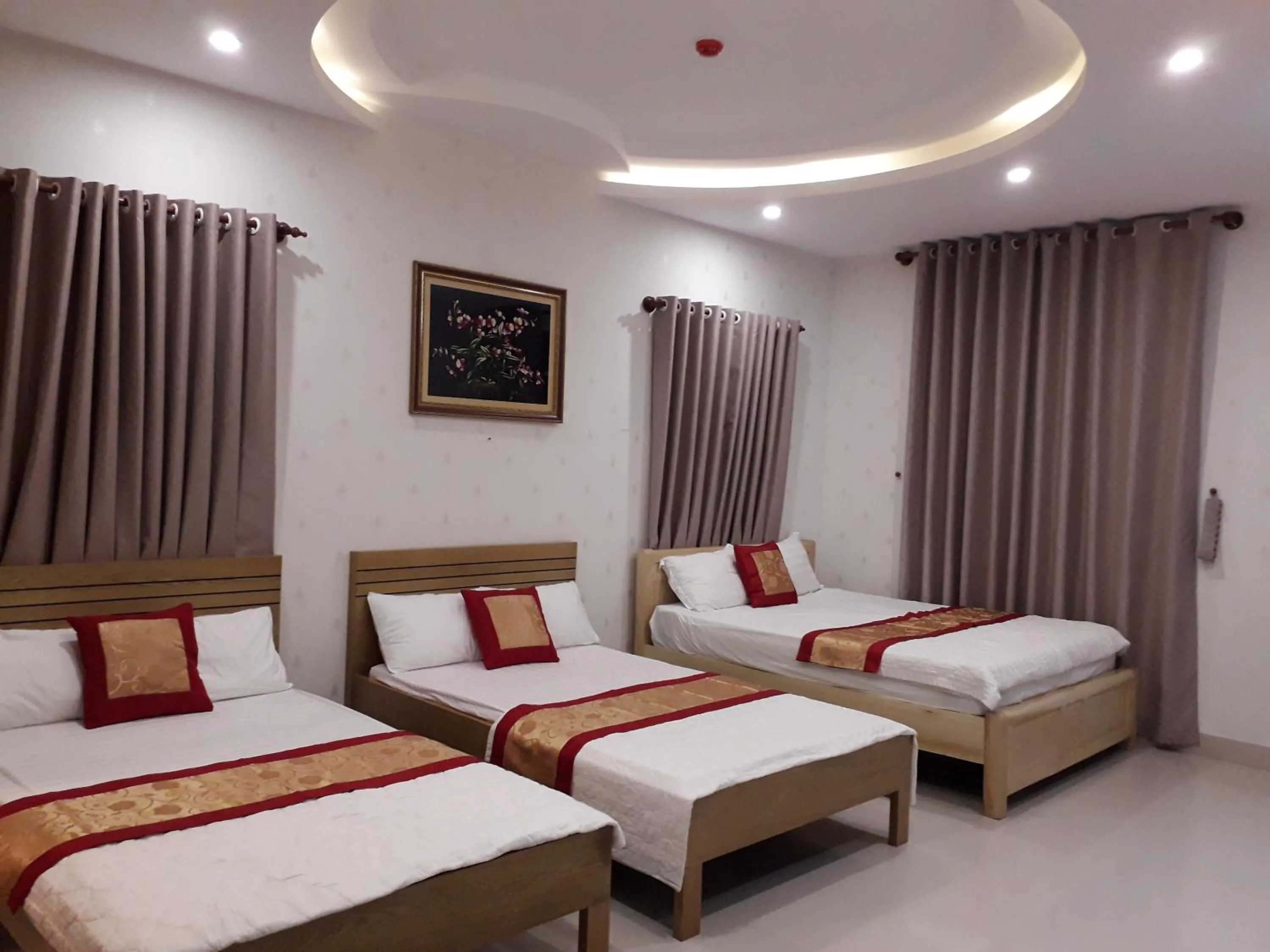 Bed in Thanh Xuan Hotel