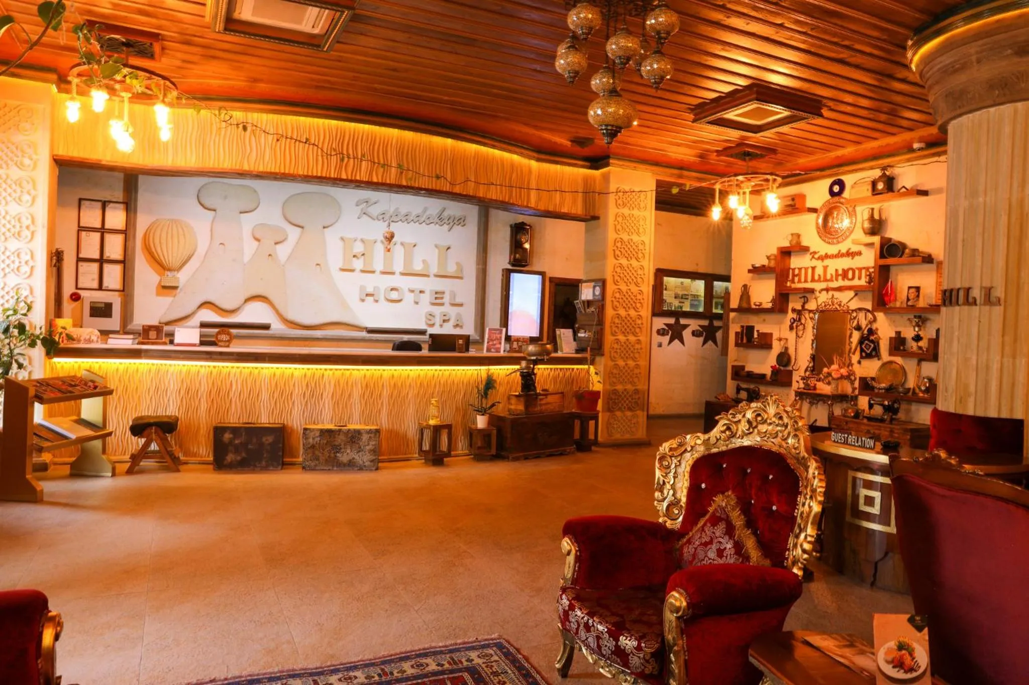 Lobby or reception in Kapadokya Hill Hotel & Spa (12+)