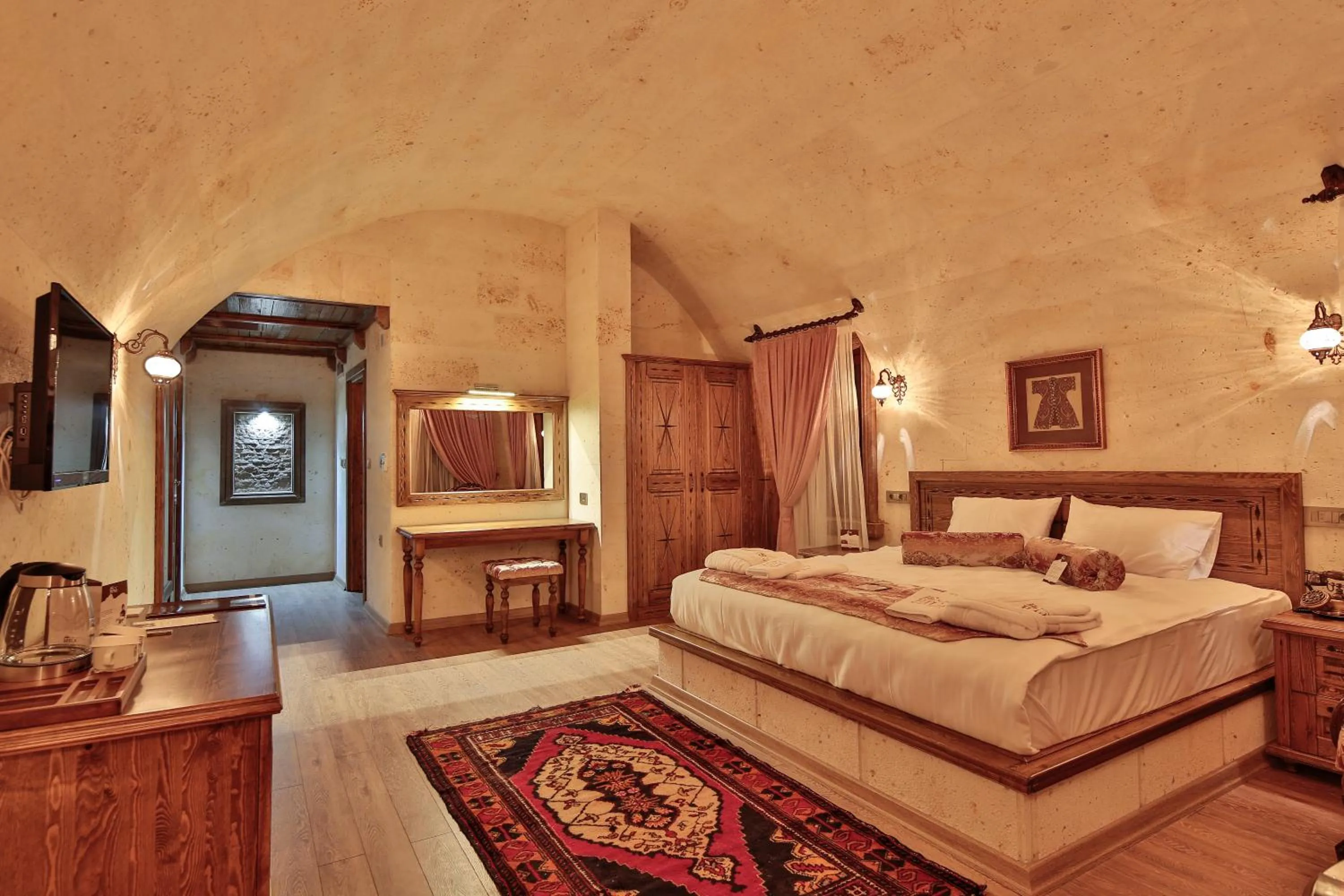 TV and multimedia, Bed in Kapadokya Hill Hotel & Spa (12+)