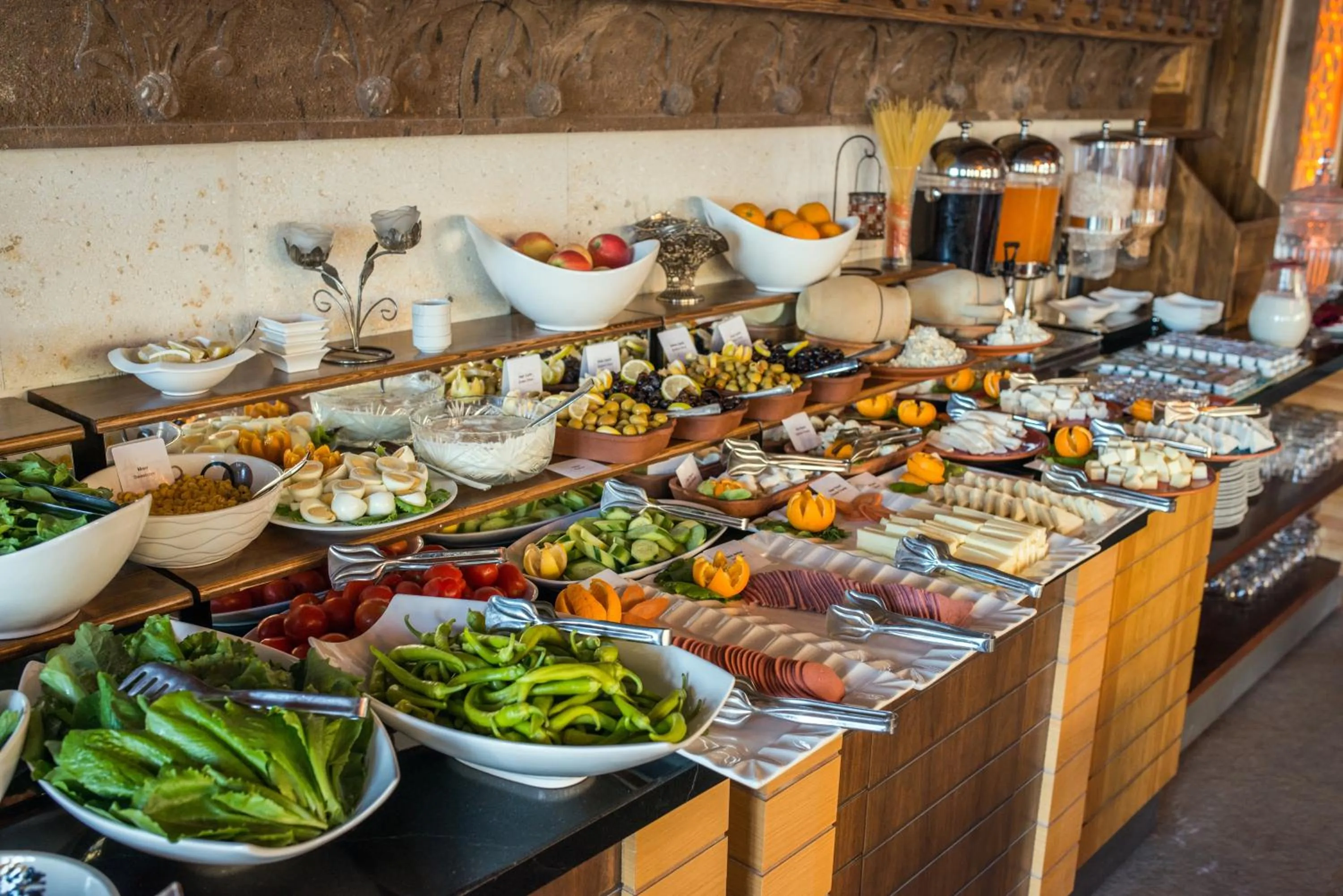 Buffet breakfast in Kapadokya Hill Hotel & Spa (12+)