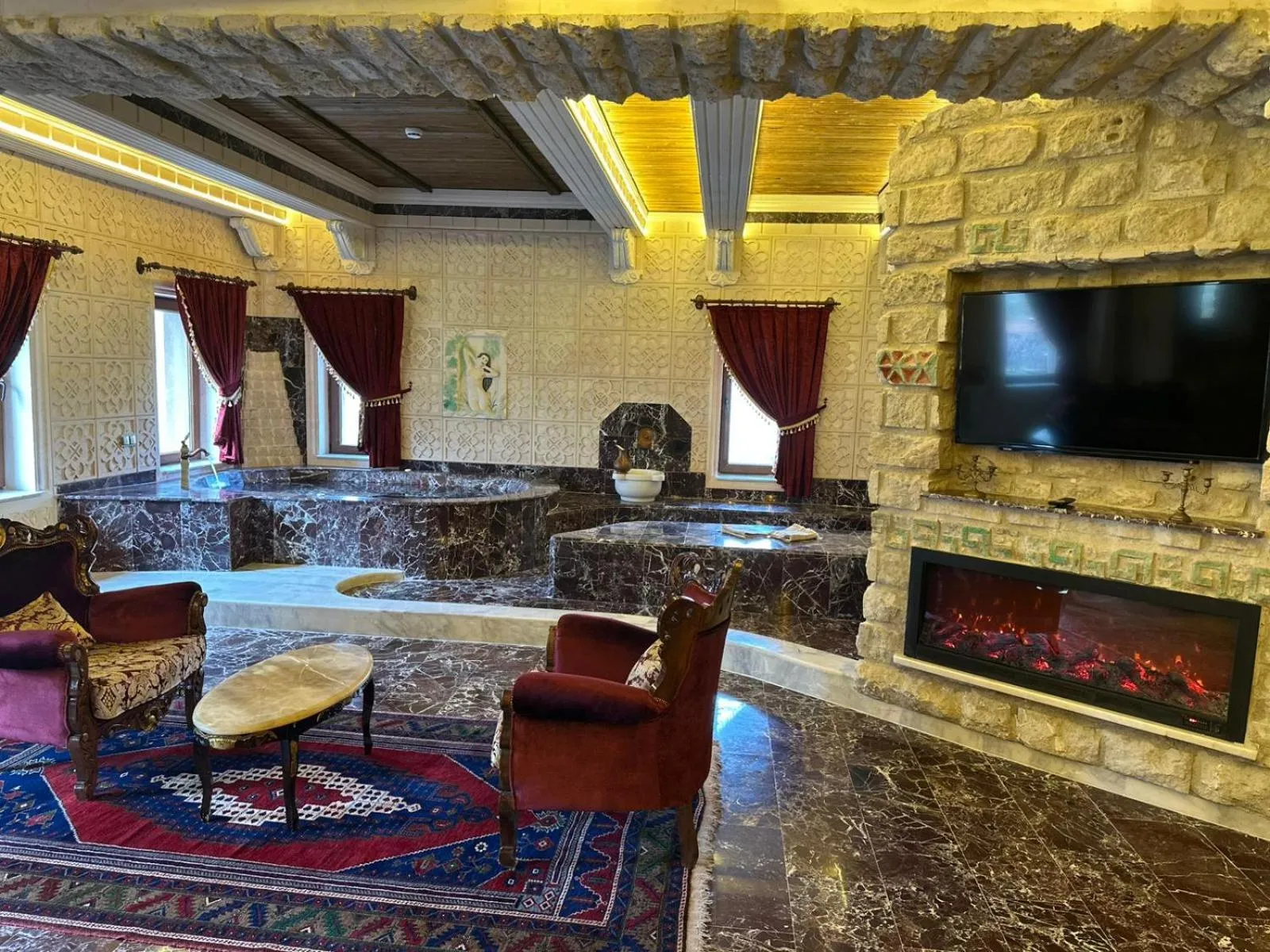 Seating area in Kapadokya Hill Hotel & Spa (12+)