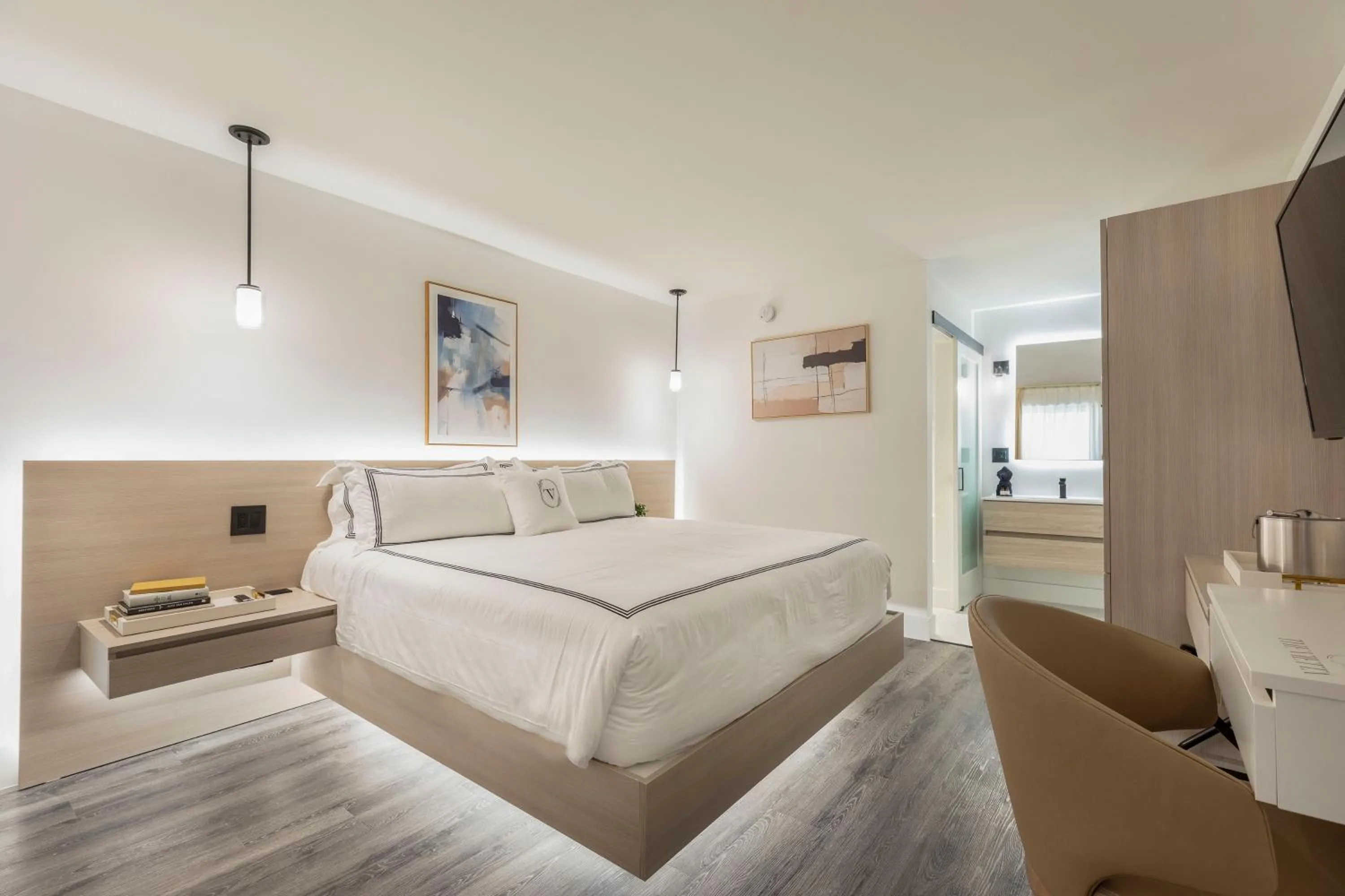 Bed in The Vietta Hotel