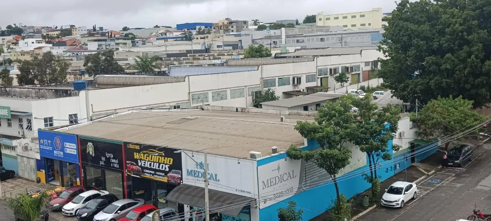 City view in Gutemberg Palace Hotel