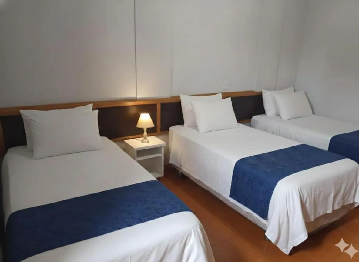 Bed in Gutemberg Palace Hotel