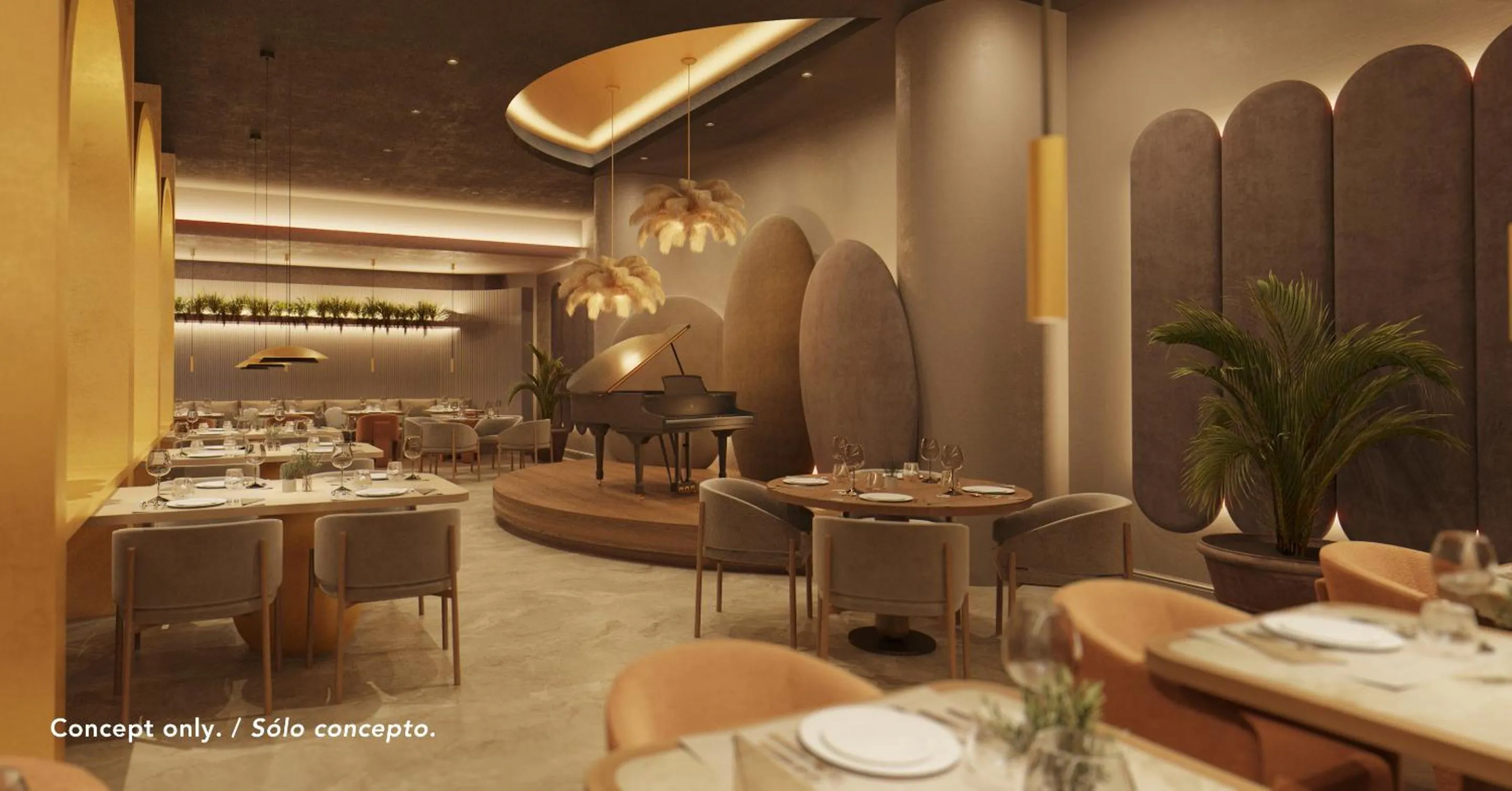 Restaurant/places to eat in Majestic Mirage Costa Mujeres, All Suite Resort - All Inclusive