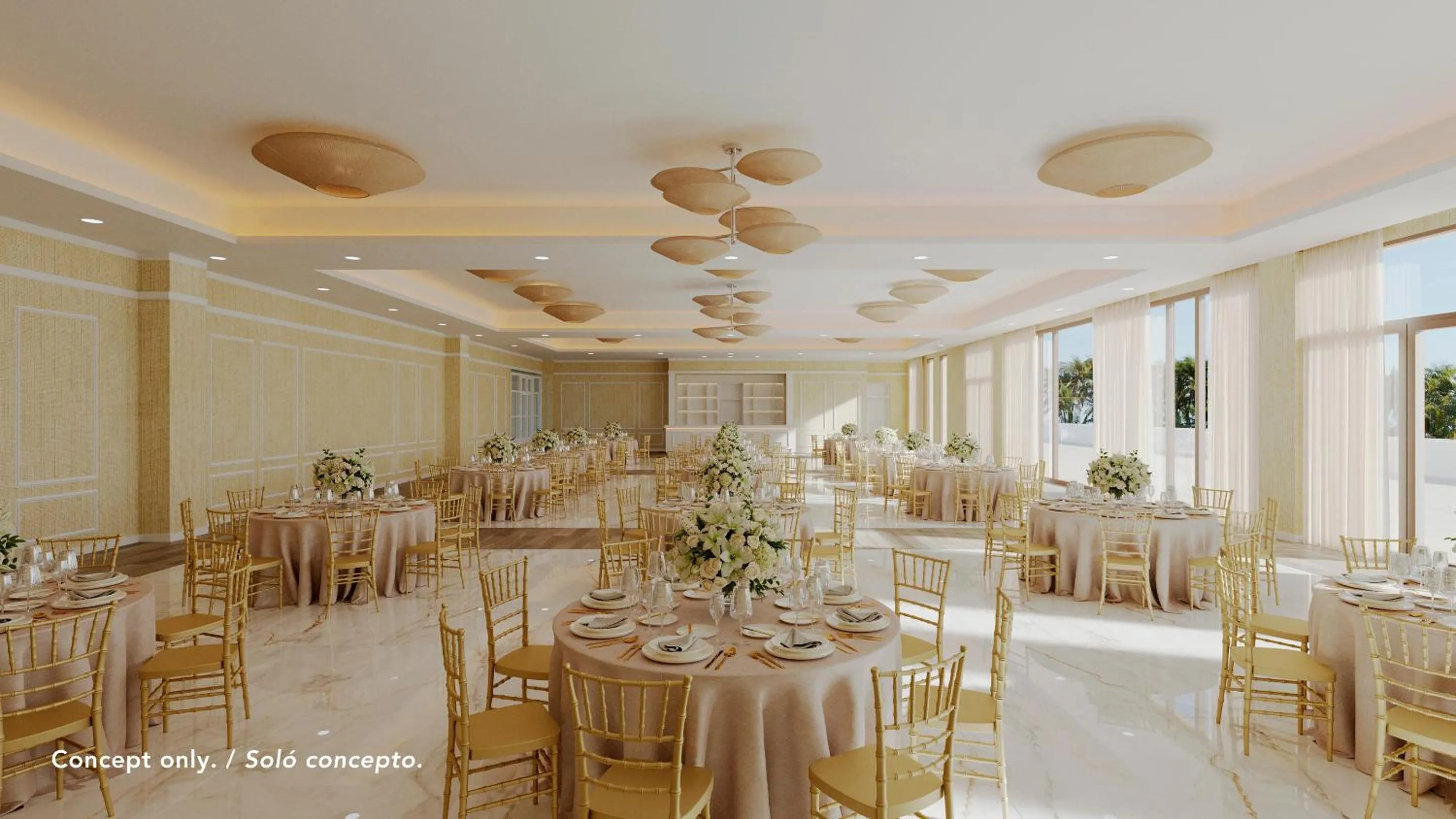 wedding in Majestic Mirage Costa Mujeres, All Suite Resort - All Inclusive