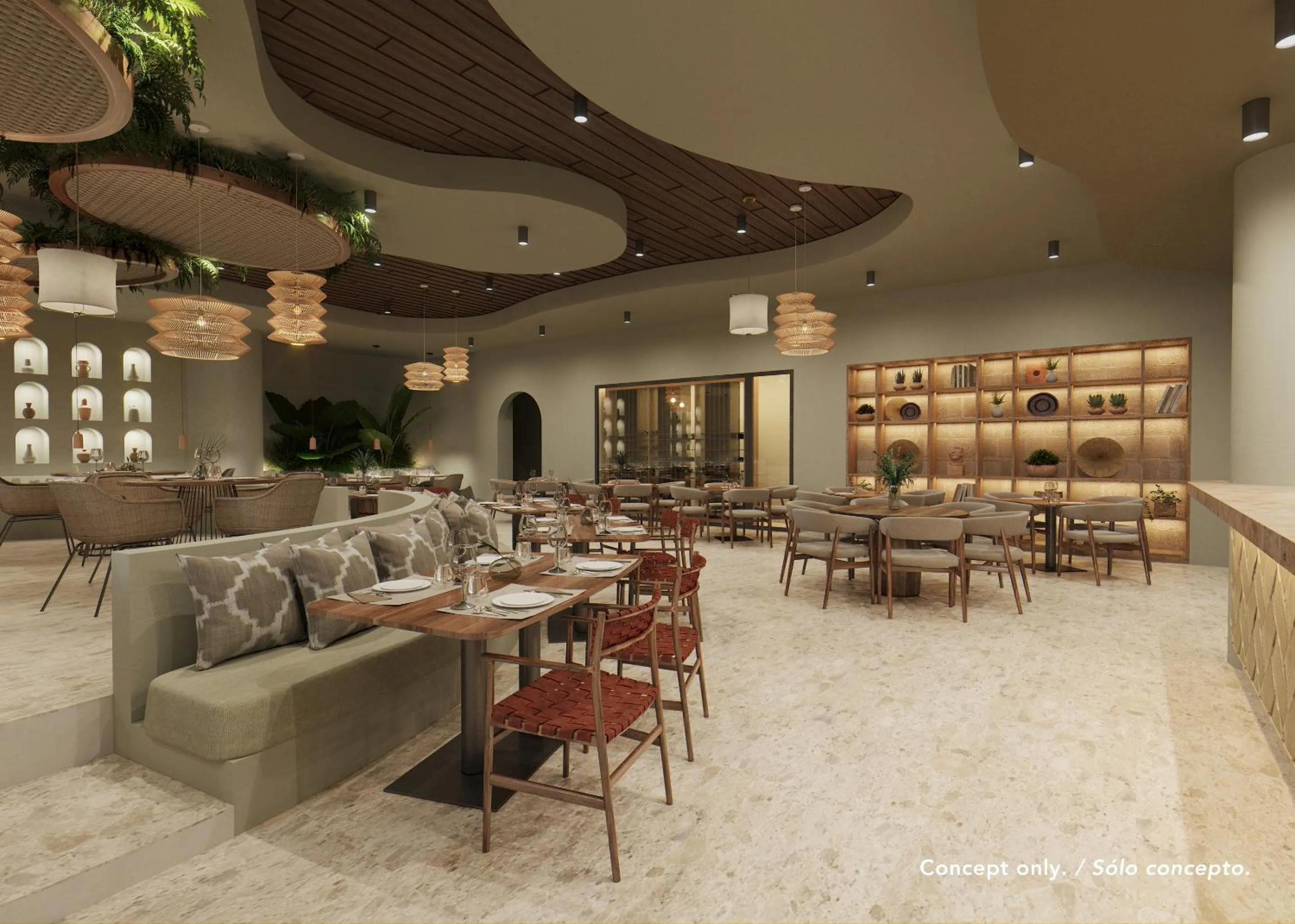 Restaurant/places to eat in Majestic Mirage Costa Mujeres, All Suite Resort - All Inclusive