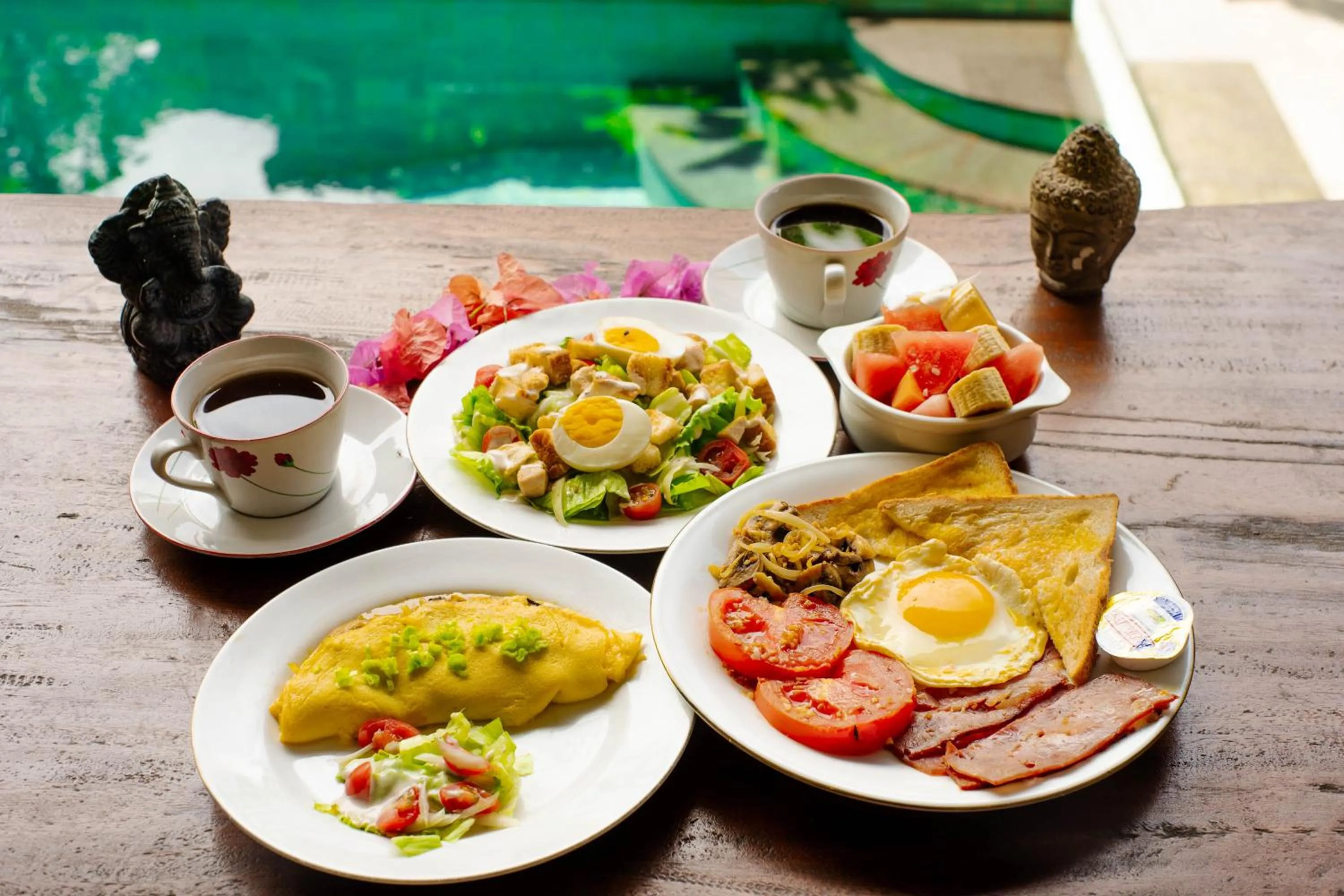 Breakfast in Satya House Ubud