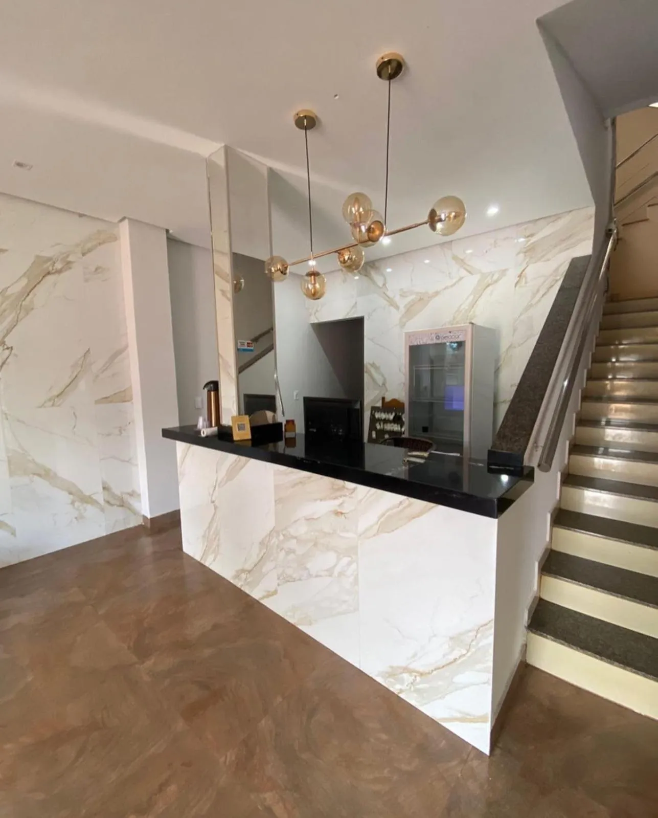 Lobby or reception in Hotel Carajás