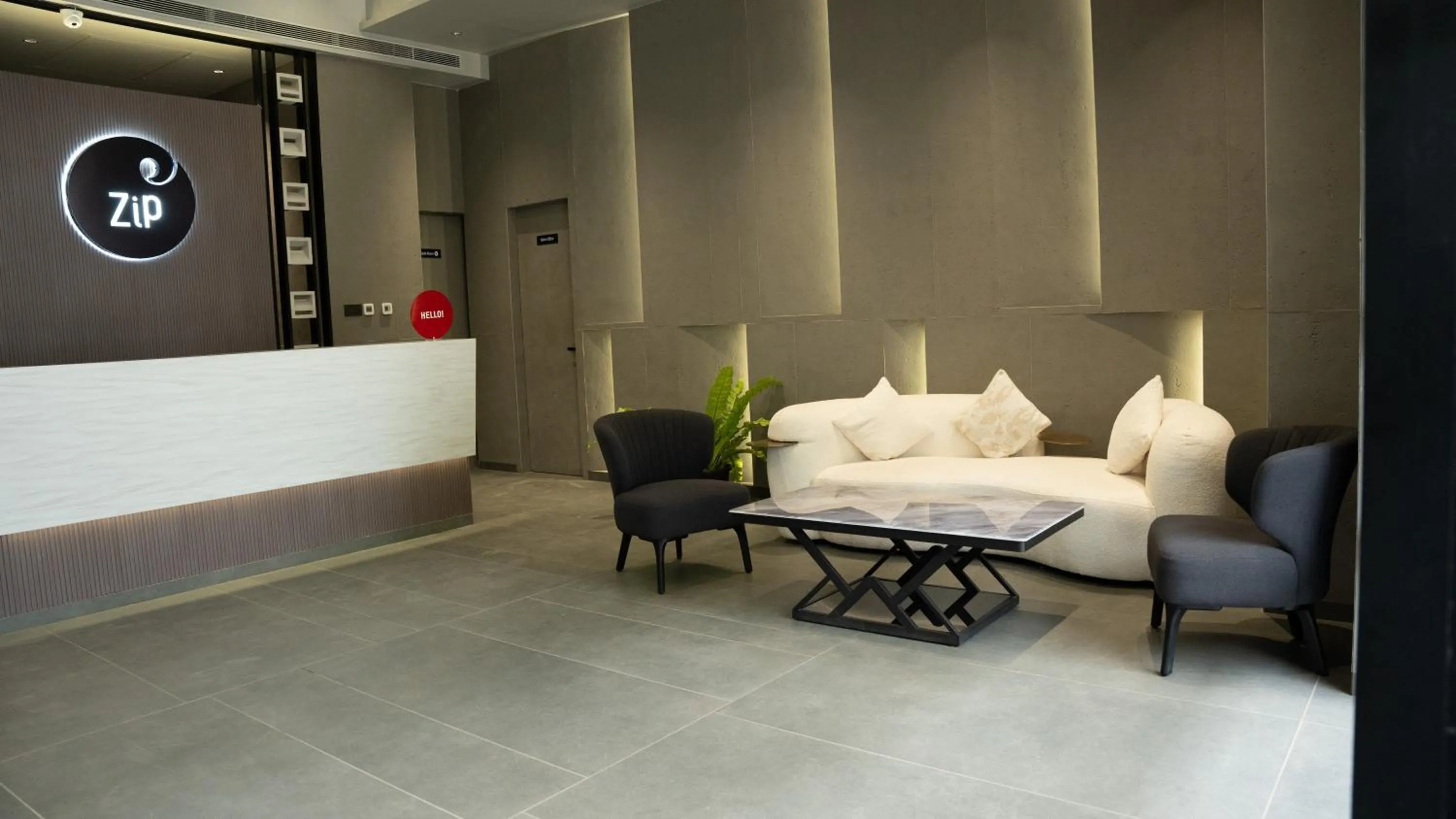 Seating area in Zip By Spree Hotels Chinchwad