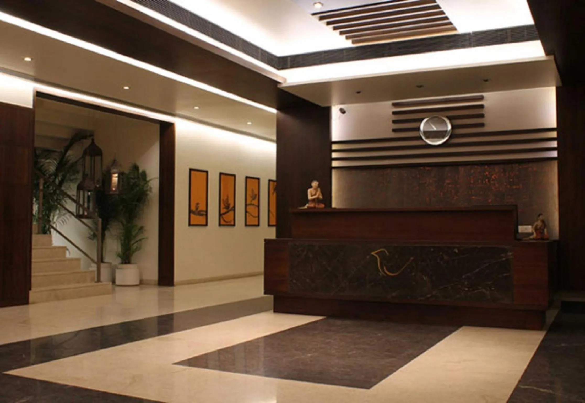 Lobby or reception in Hotel Kanan