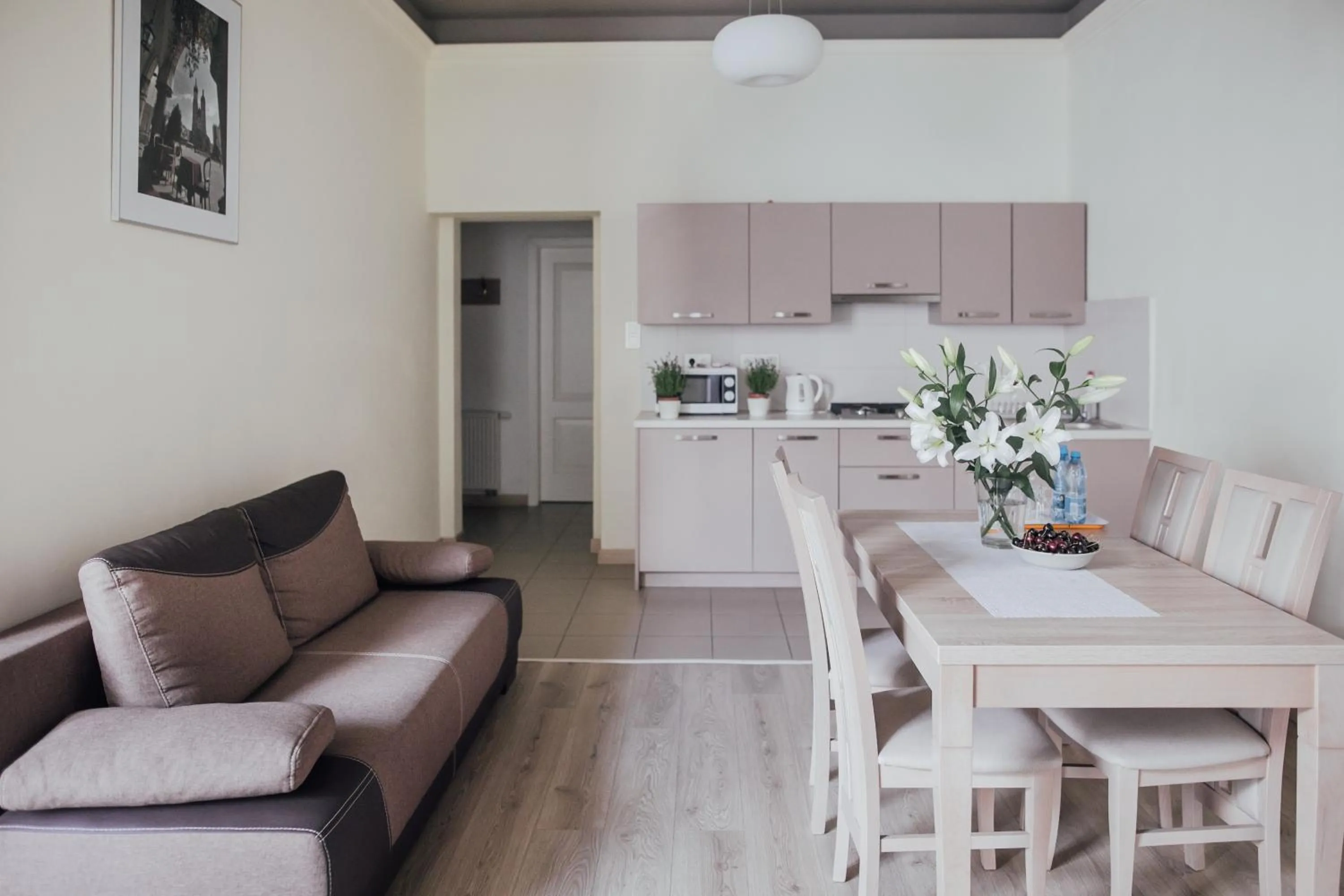 Kitchen or kitchenette in Apartamenty Bonerowska 5