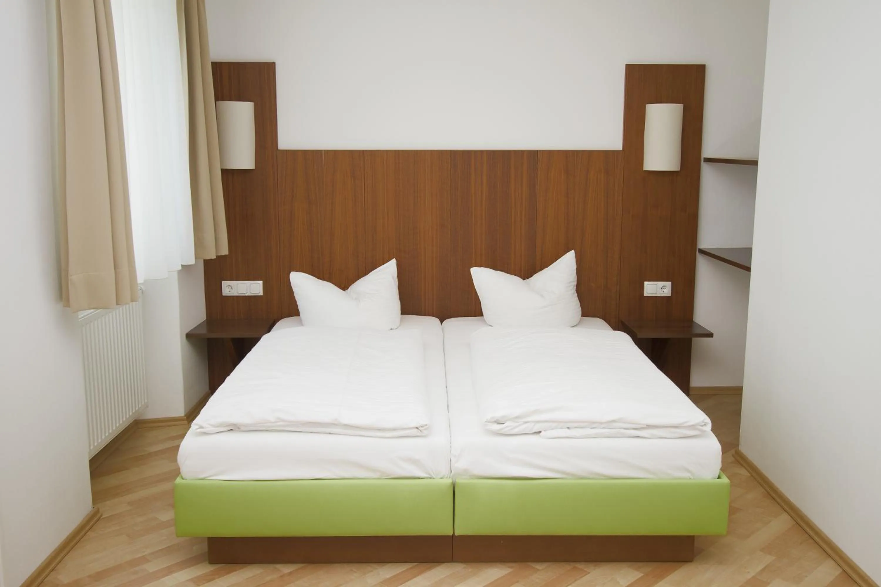 Decorative detail, Bed in Gasthof zur Post