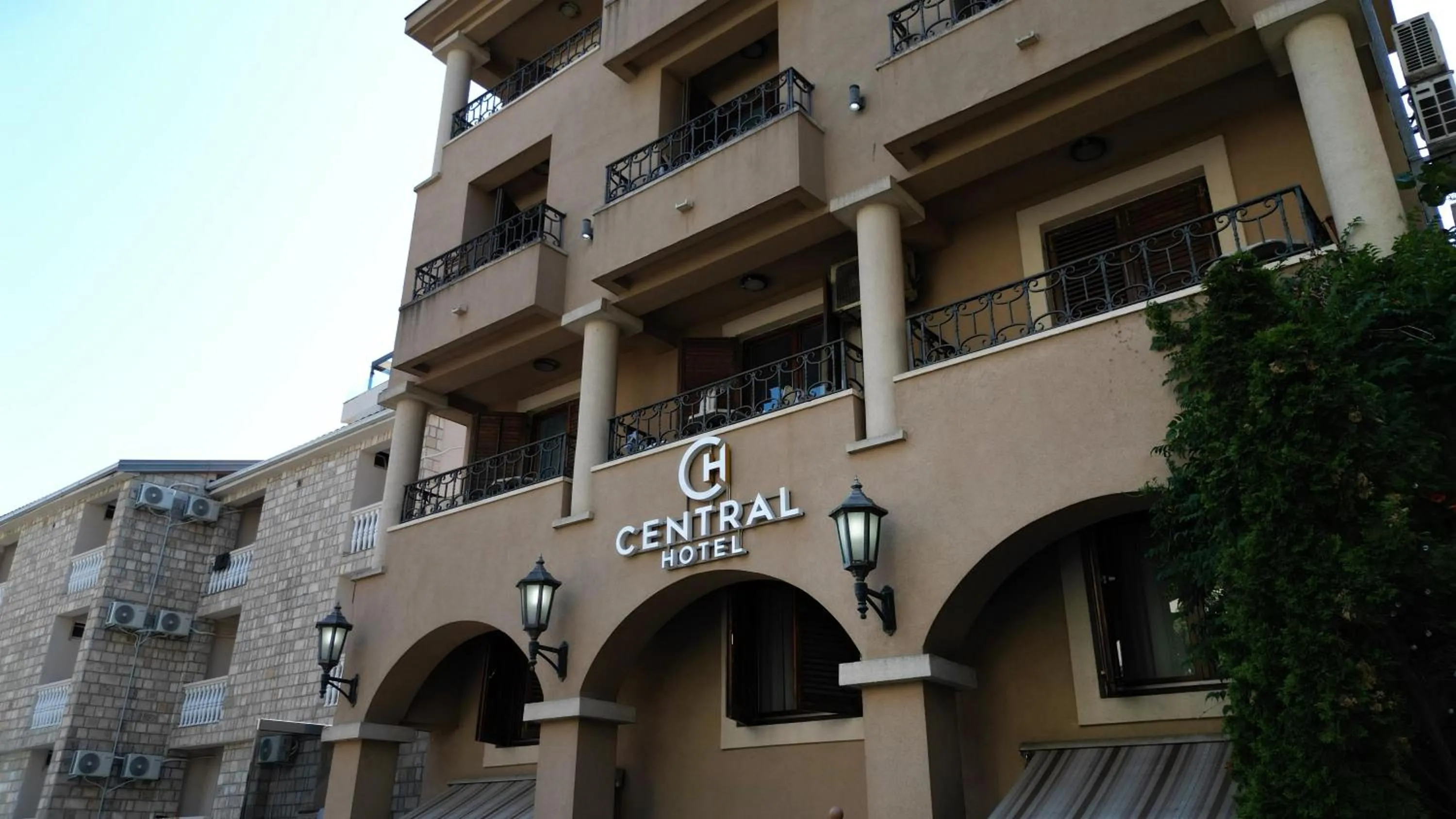 Property logo or sign in Central Hotel & Restaurant