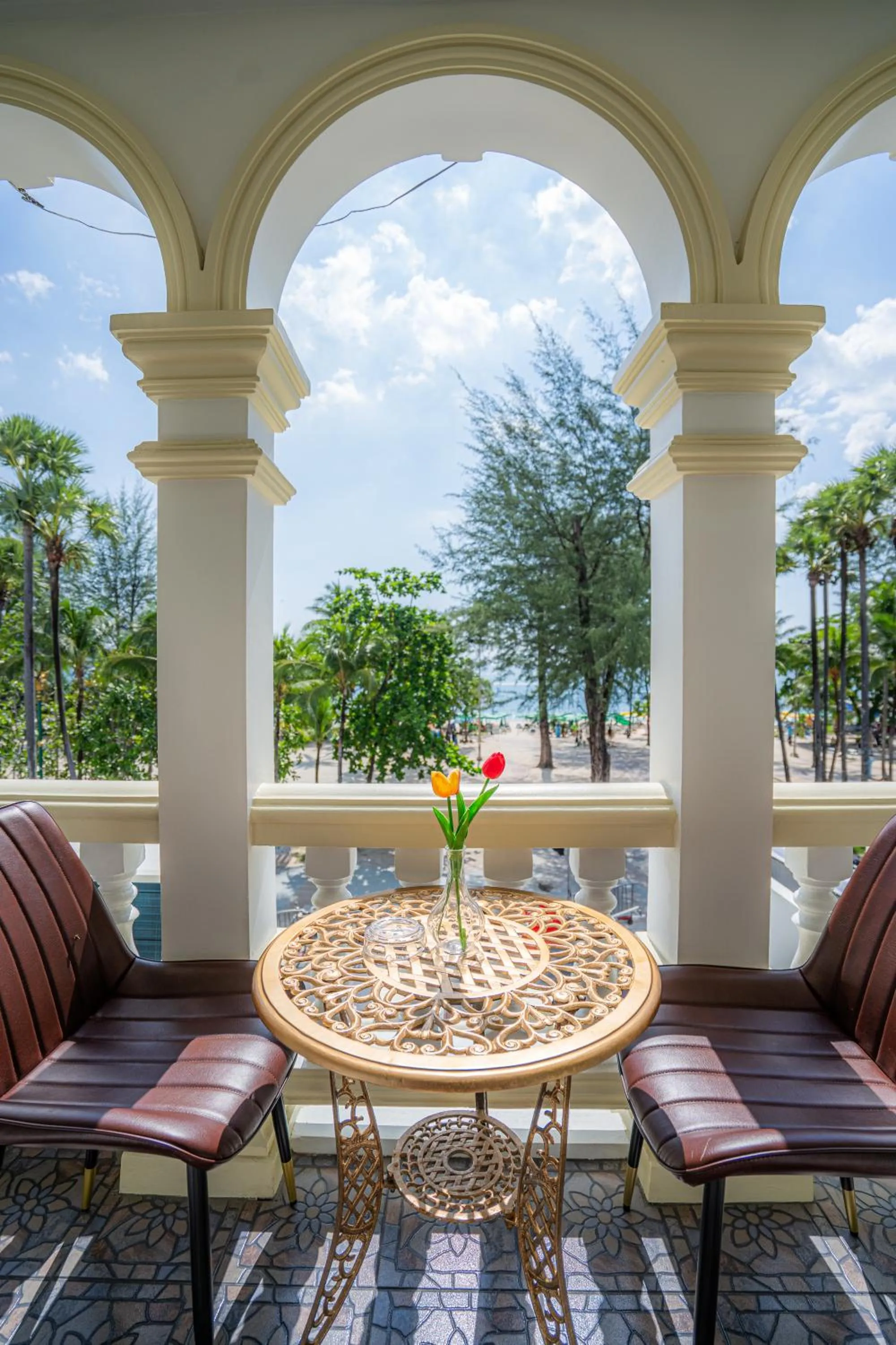Balcony/Terrace in Seaside Patong House - Newly Open