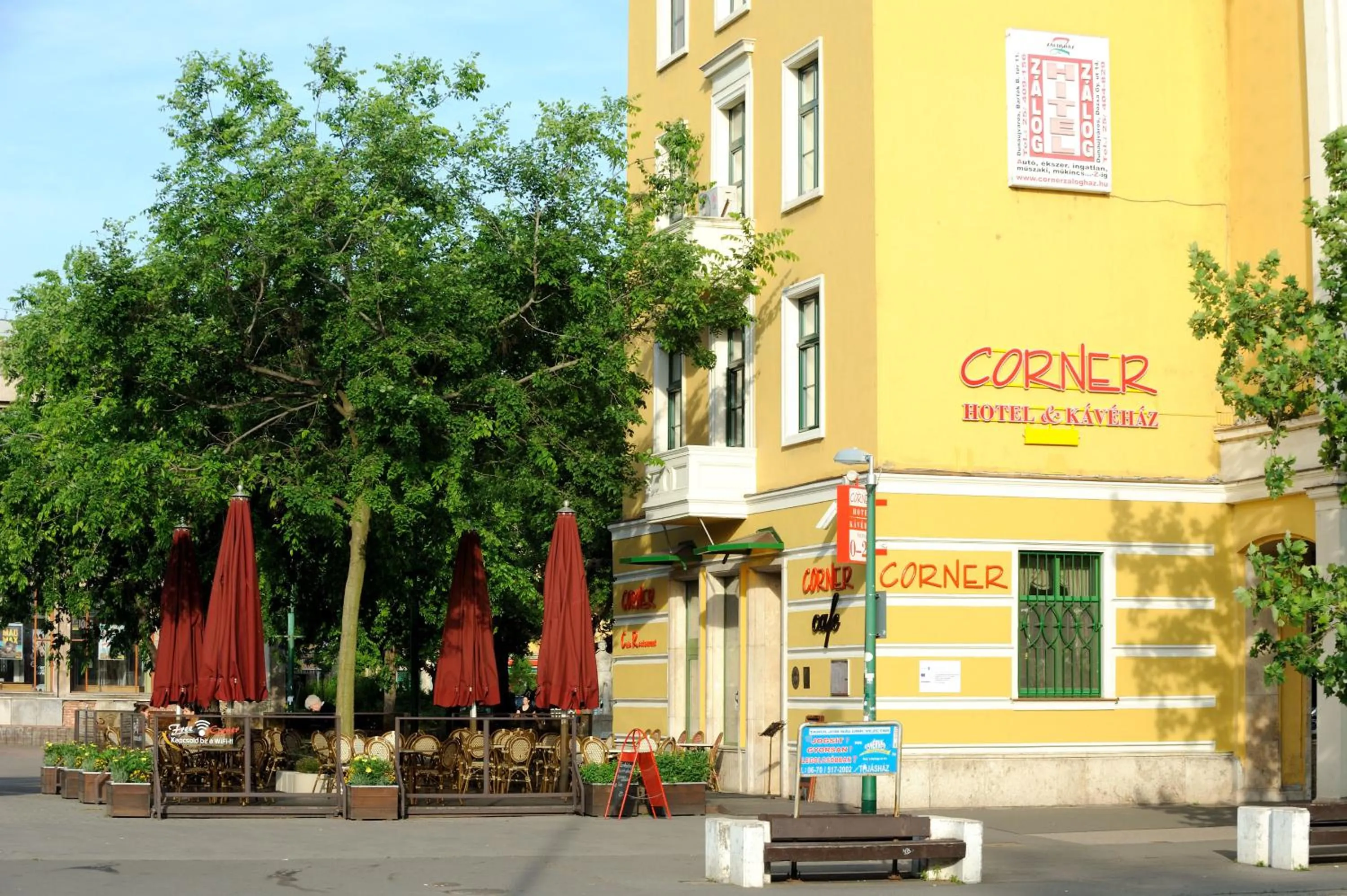Property building in Corner Hotel & Kávéház