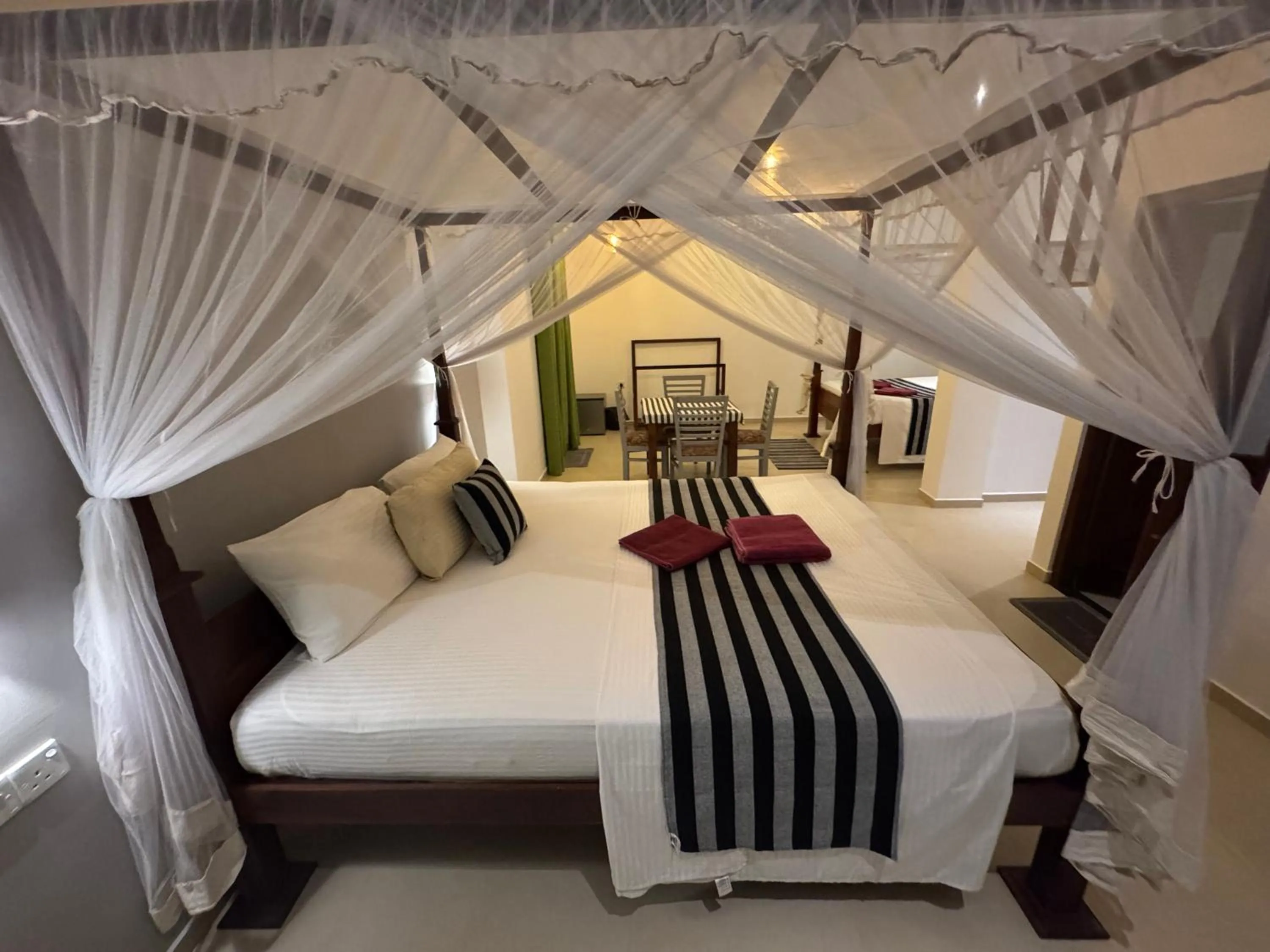 Bed in Villa Red Lobster