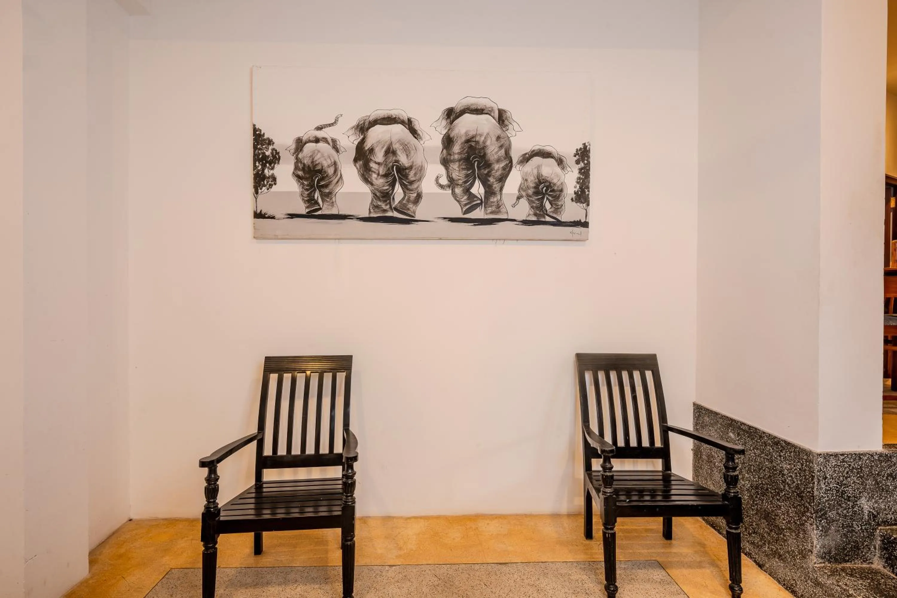 Seating area in Villa Red Lobster