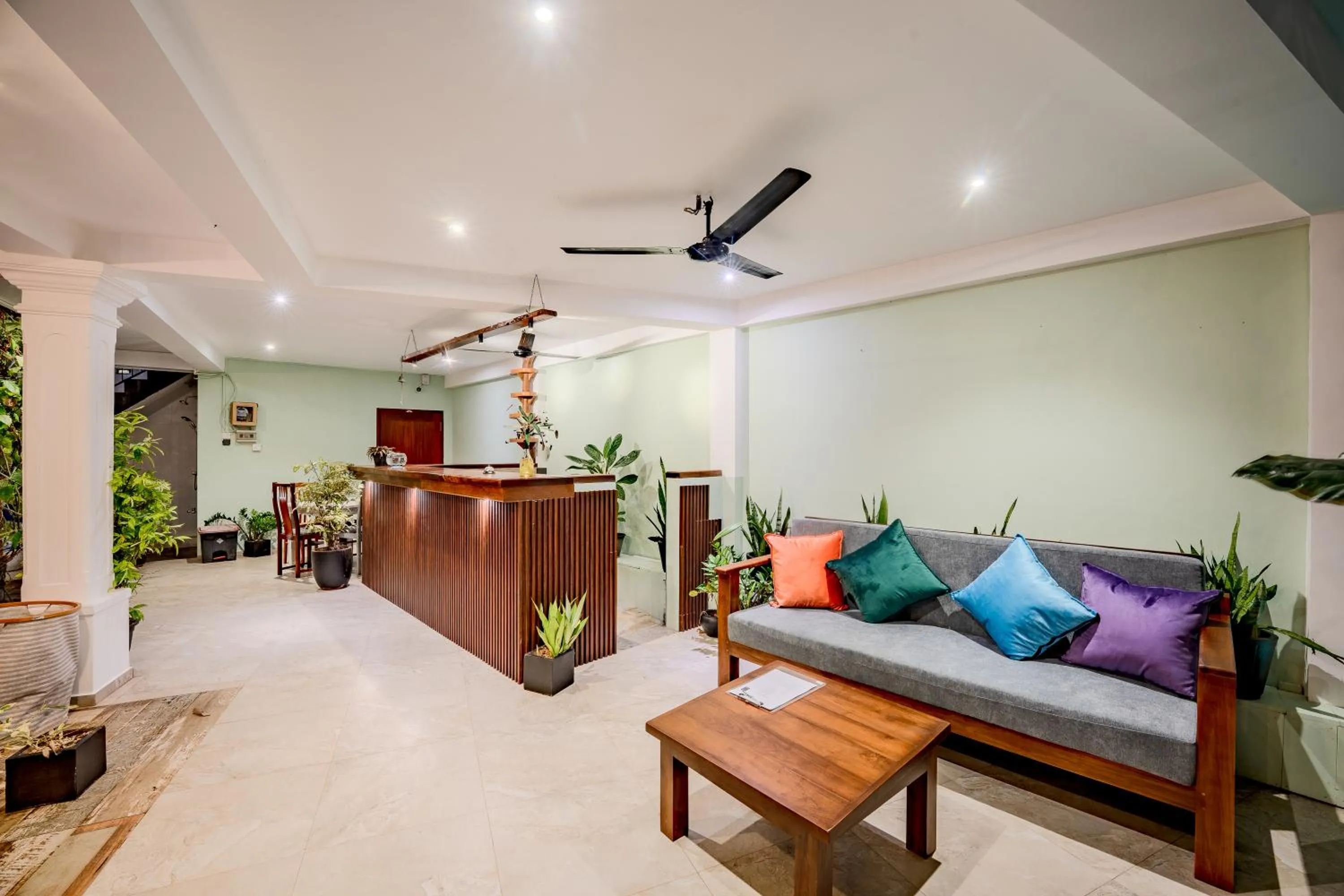 Seating area in Villa Red Lobster