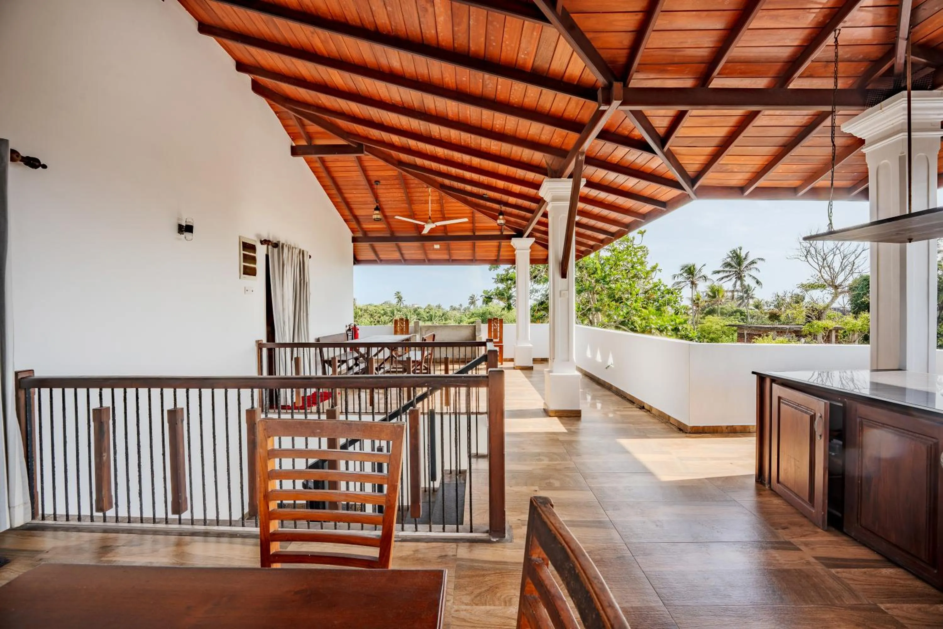 Patio in Villa Red Lobster