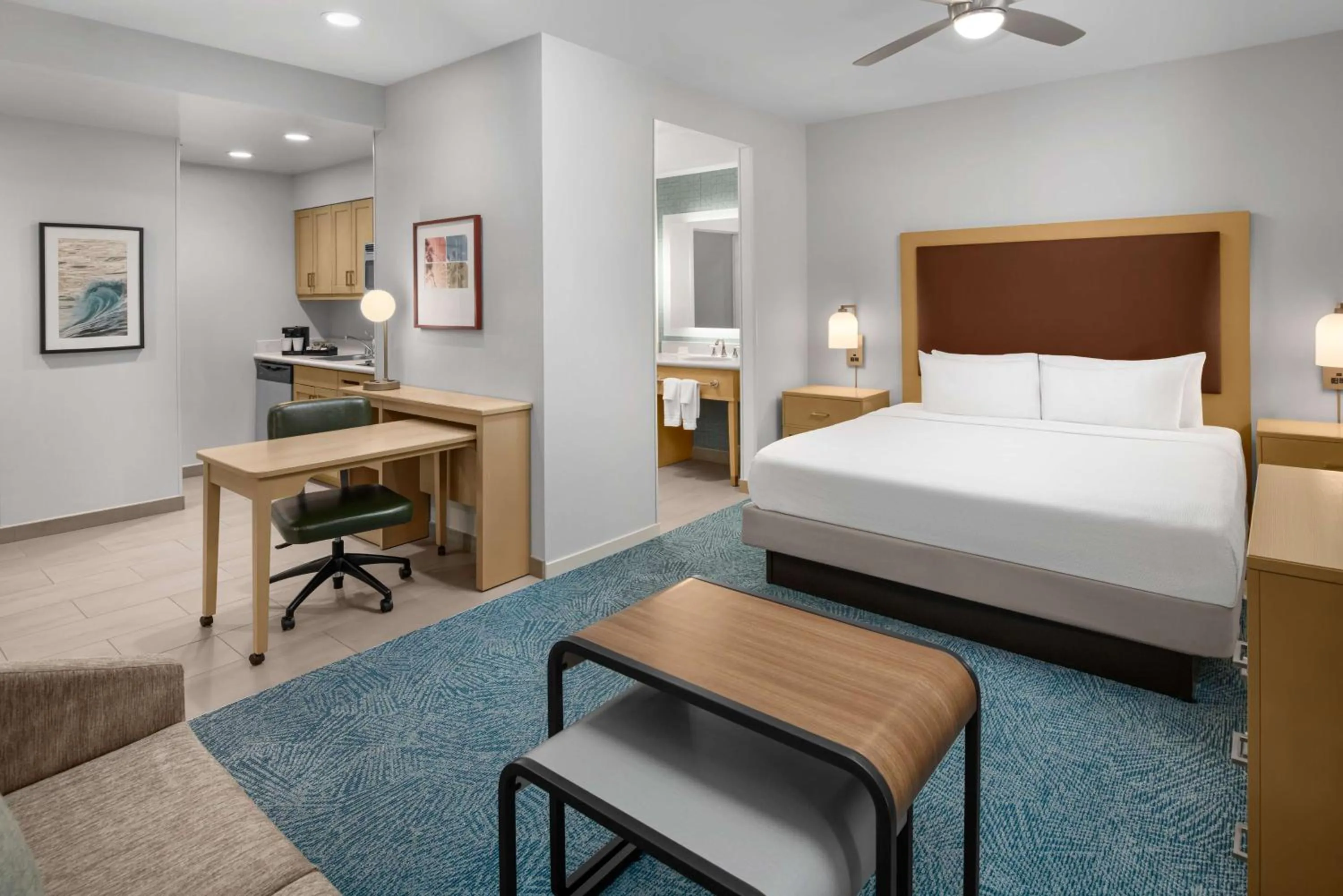 Bedroom, Bed in Homewood Suites by Hilton Anaheim Conv Ctr/Disneyland Main