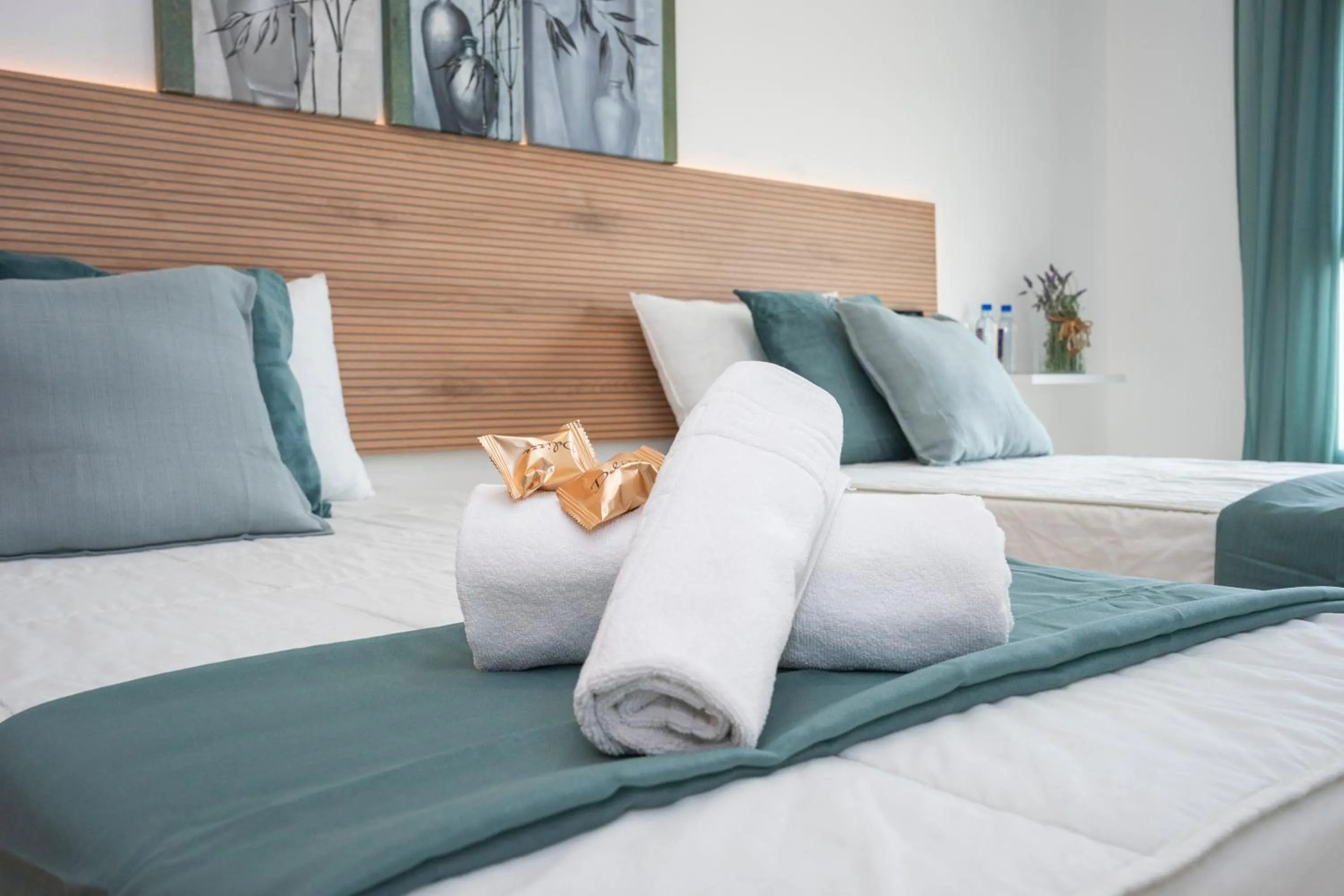 Bed in Hotel Caravaca Resort