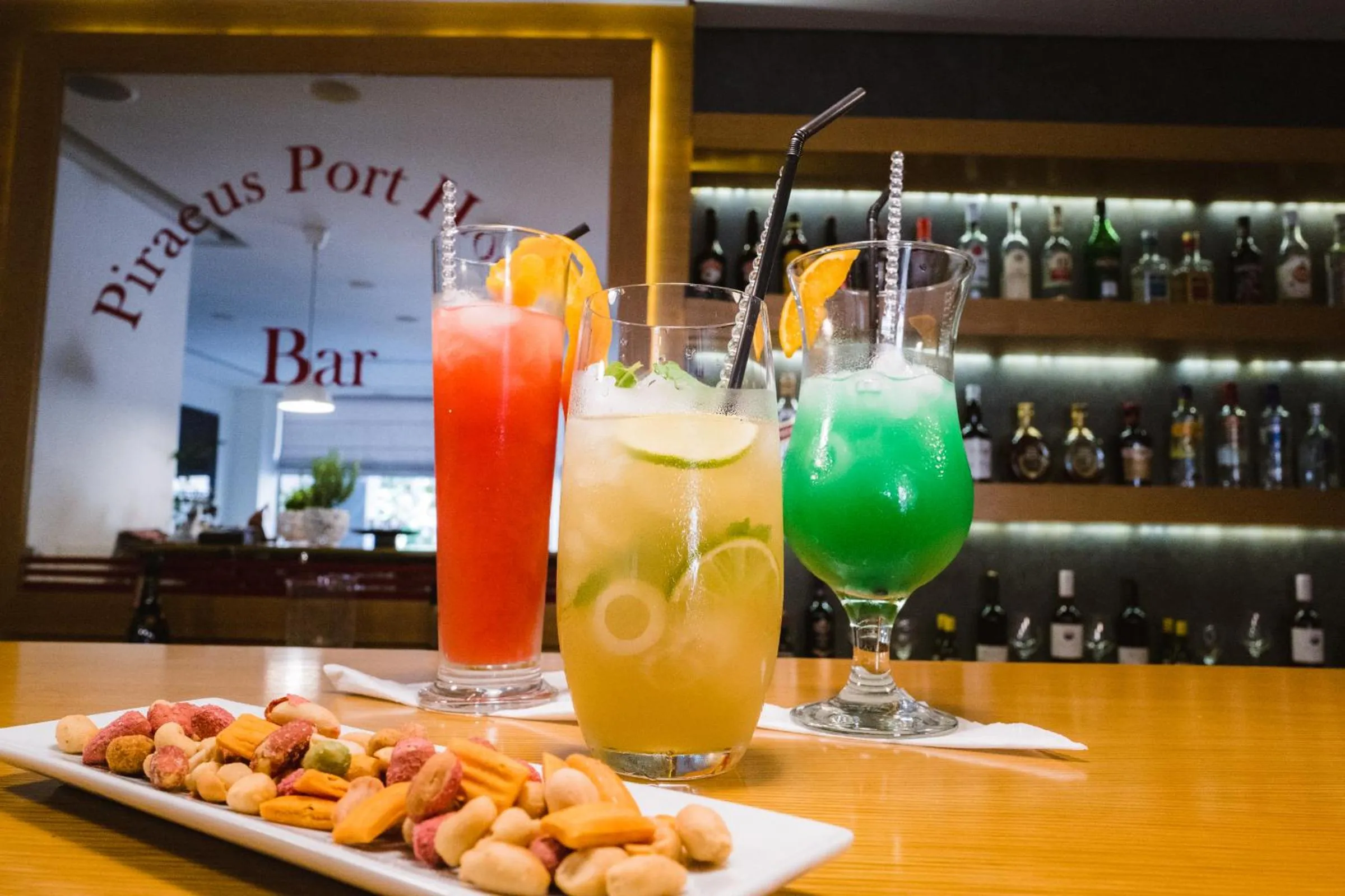 Lounge or bar in Piraeus Port Hotel