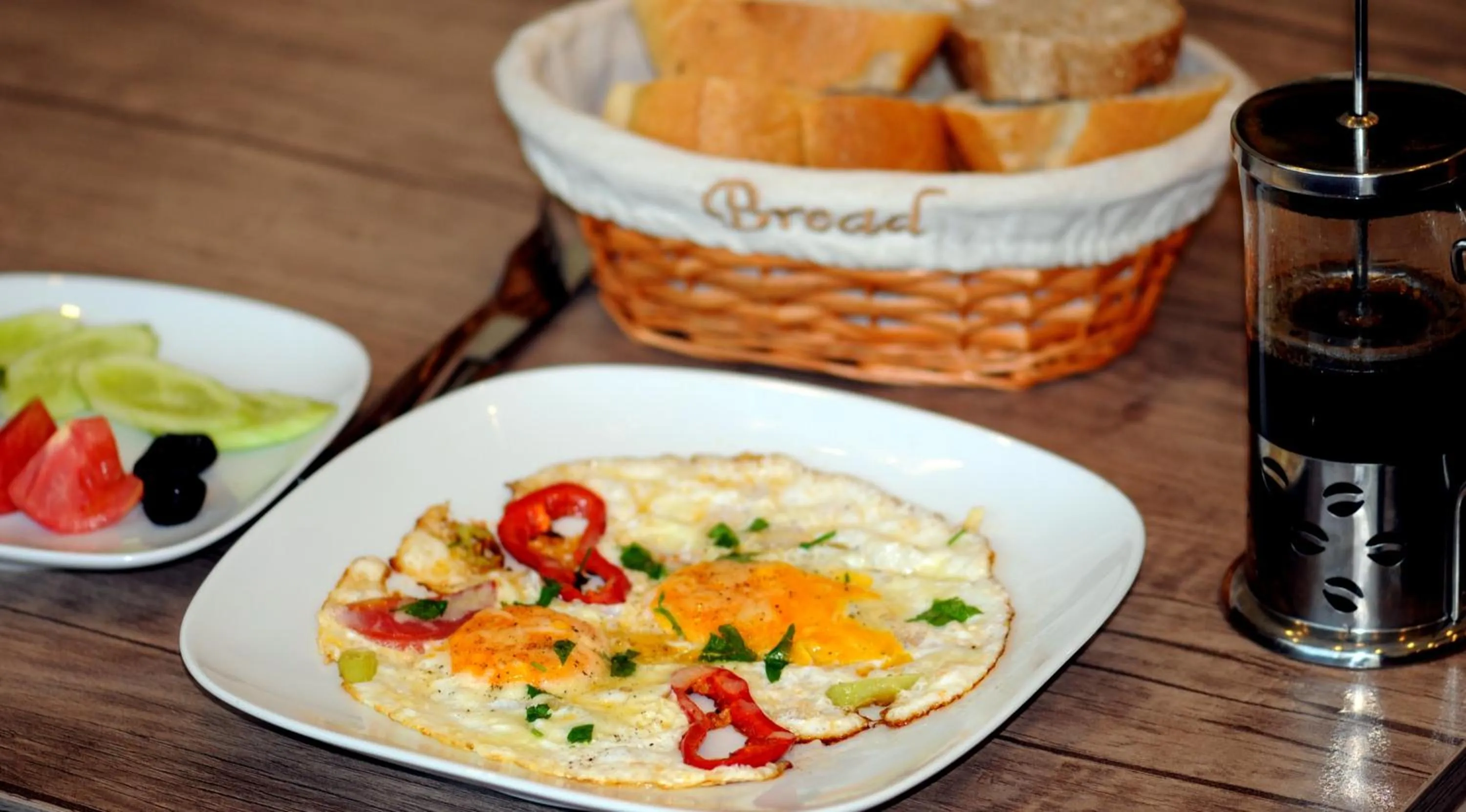 Food close-up in Tehran Boutique Hotel