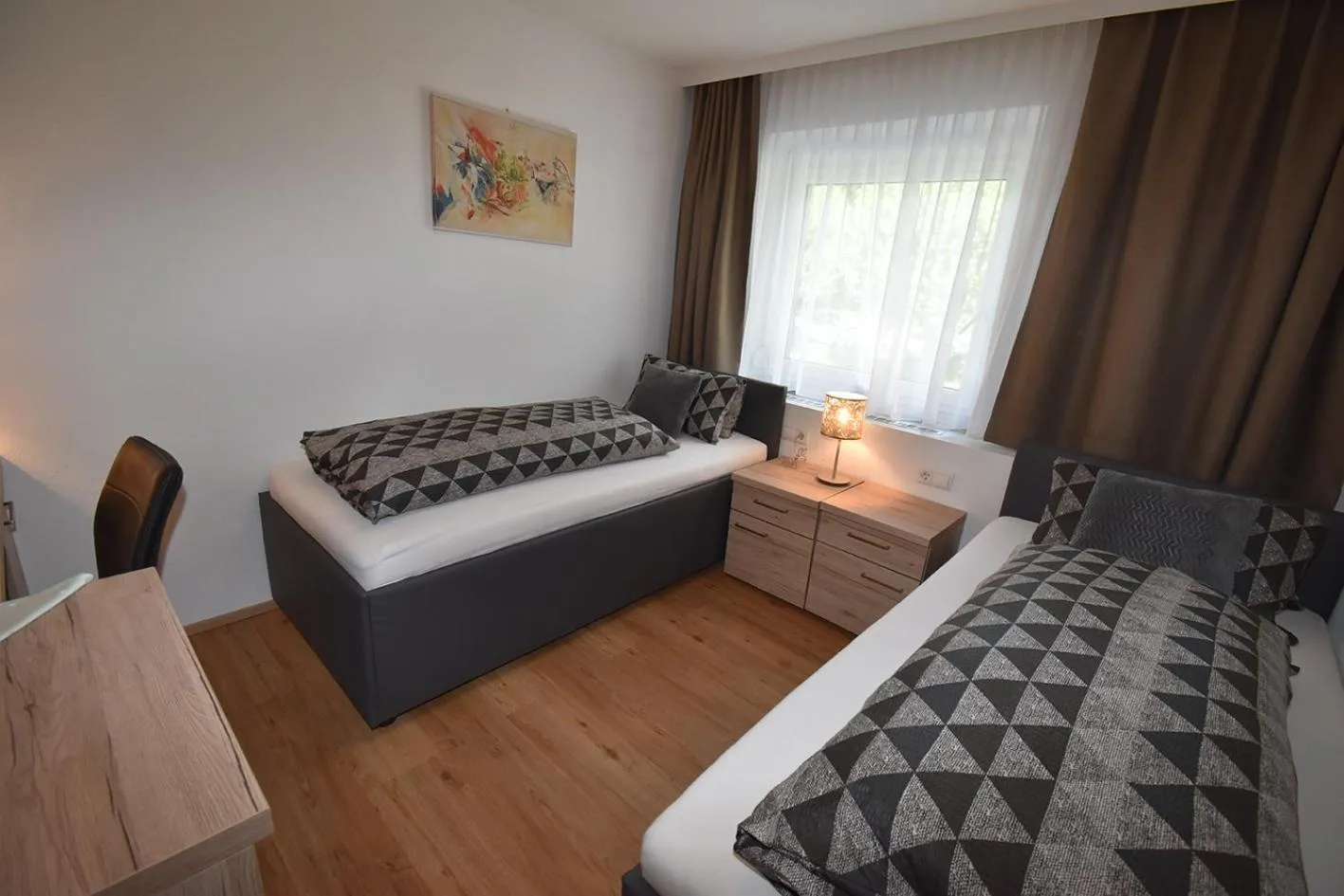 Bed in Hotel Martina