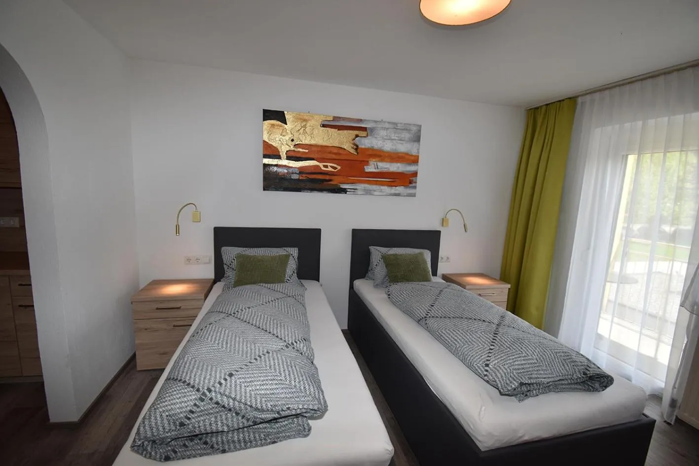 Bed in Hotel Martina